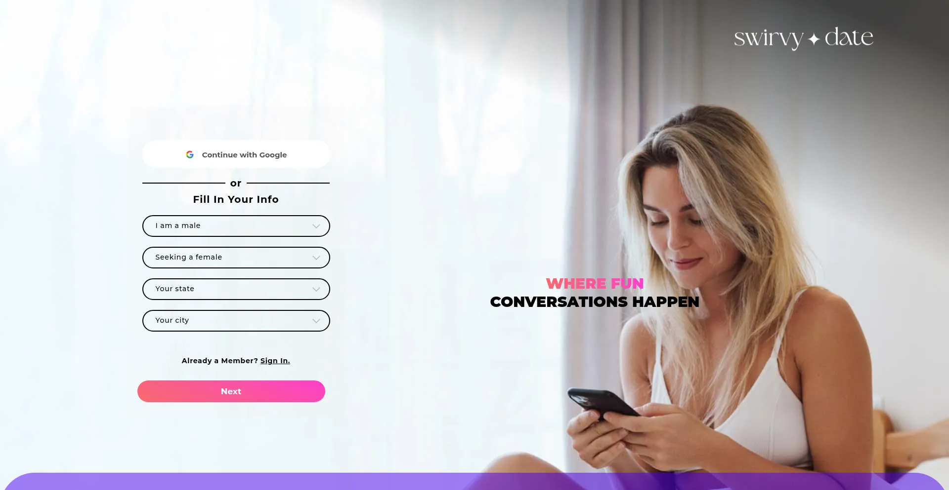 Swirvy-date.com