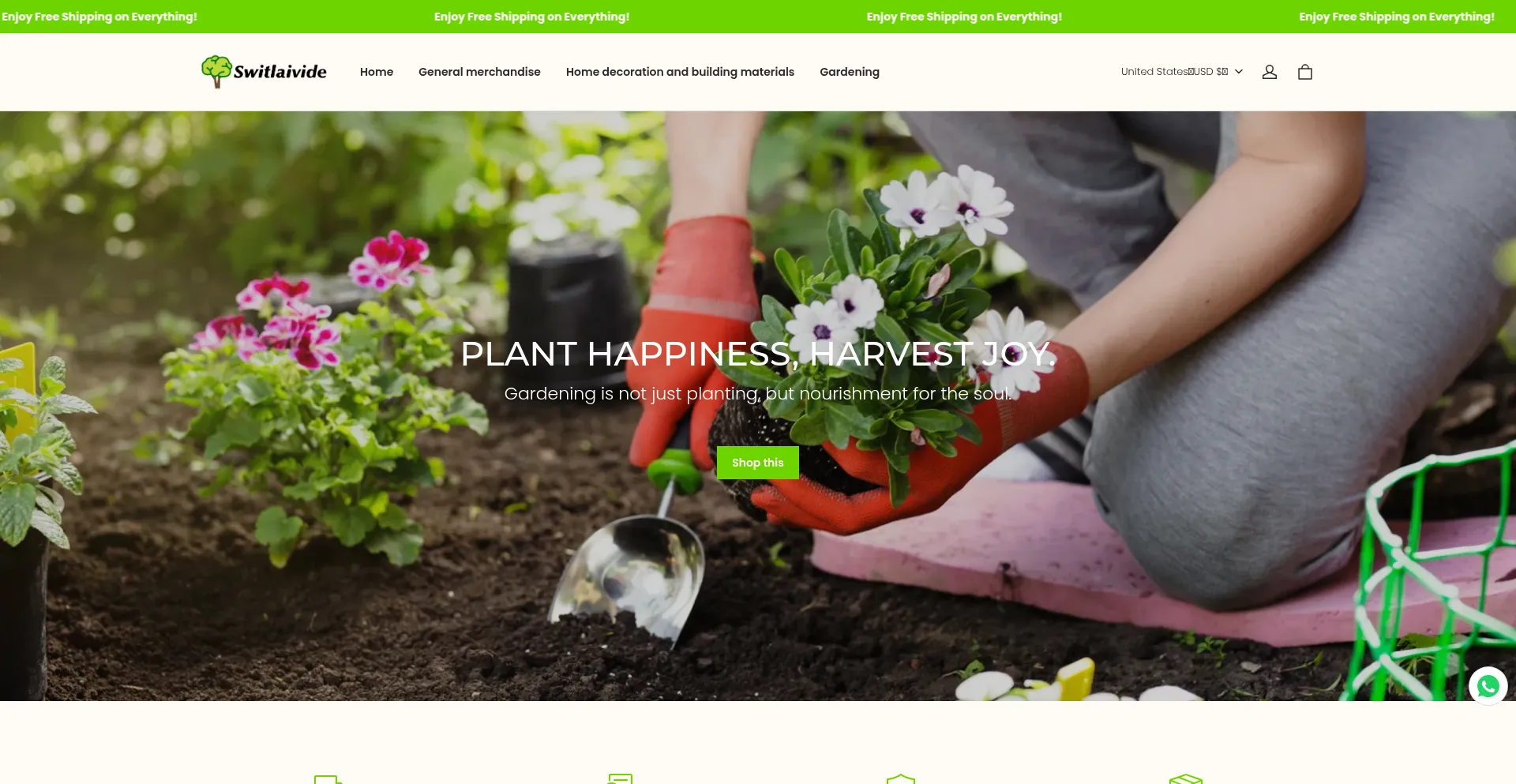 Website screenshot of Switlaivide.com