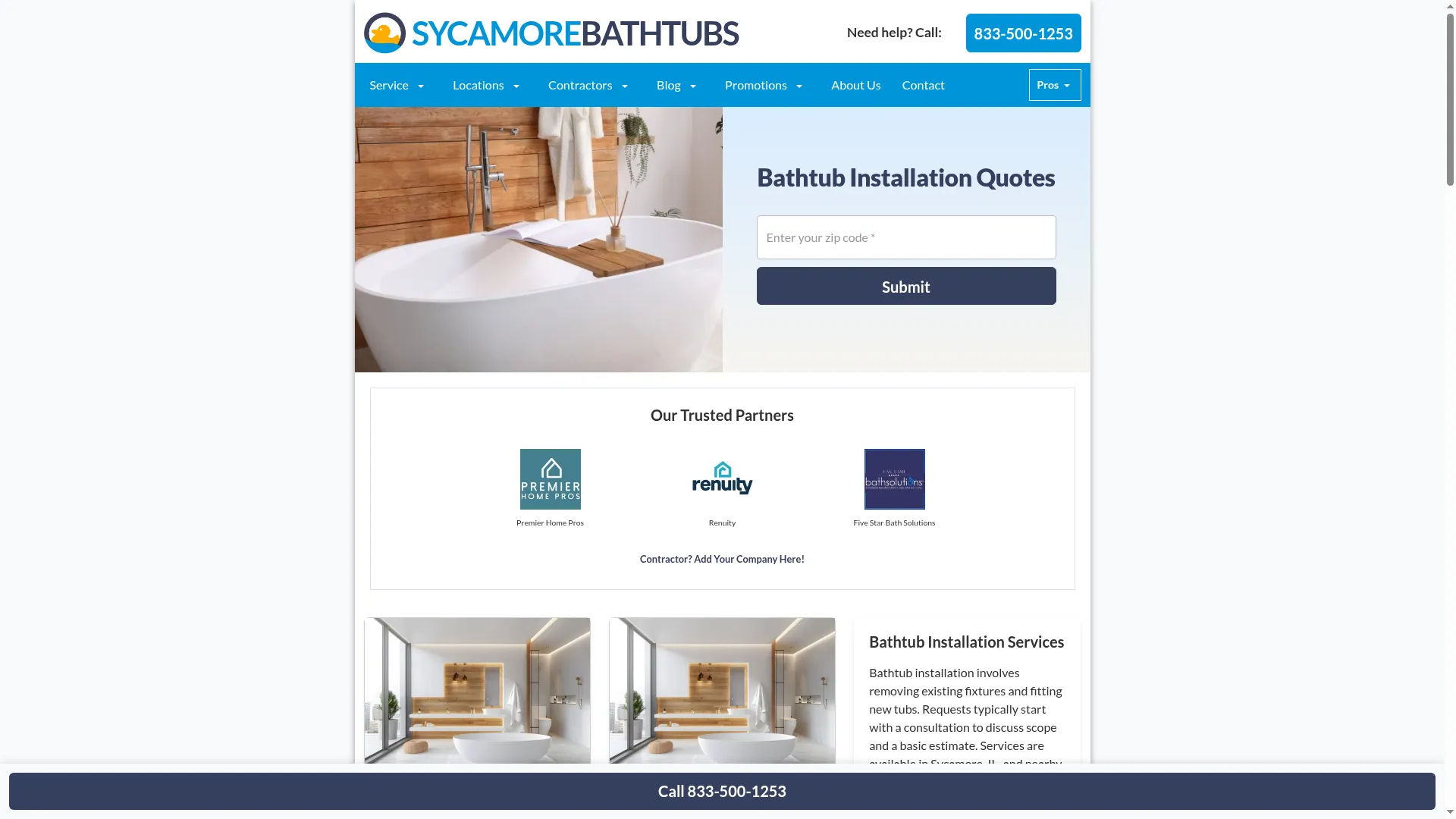 Sycamorebathtubs.com