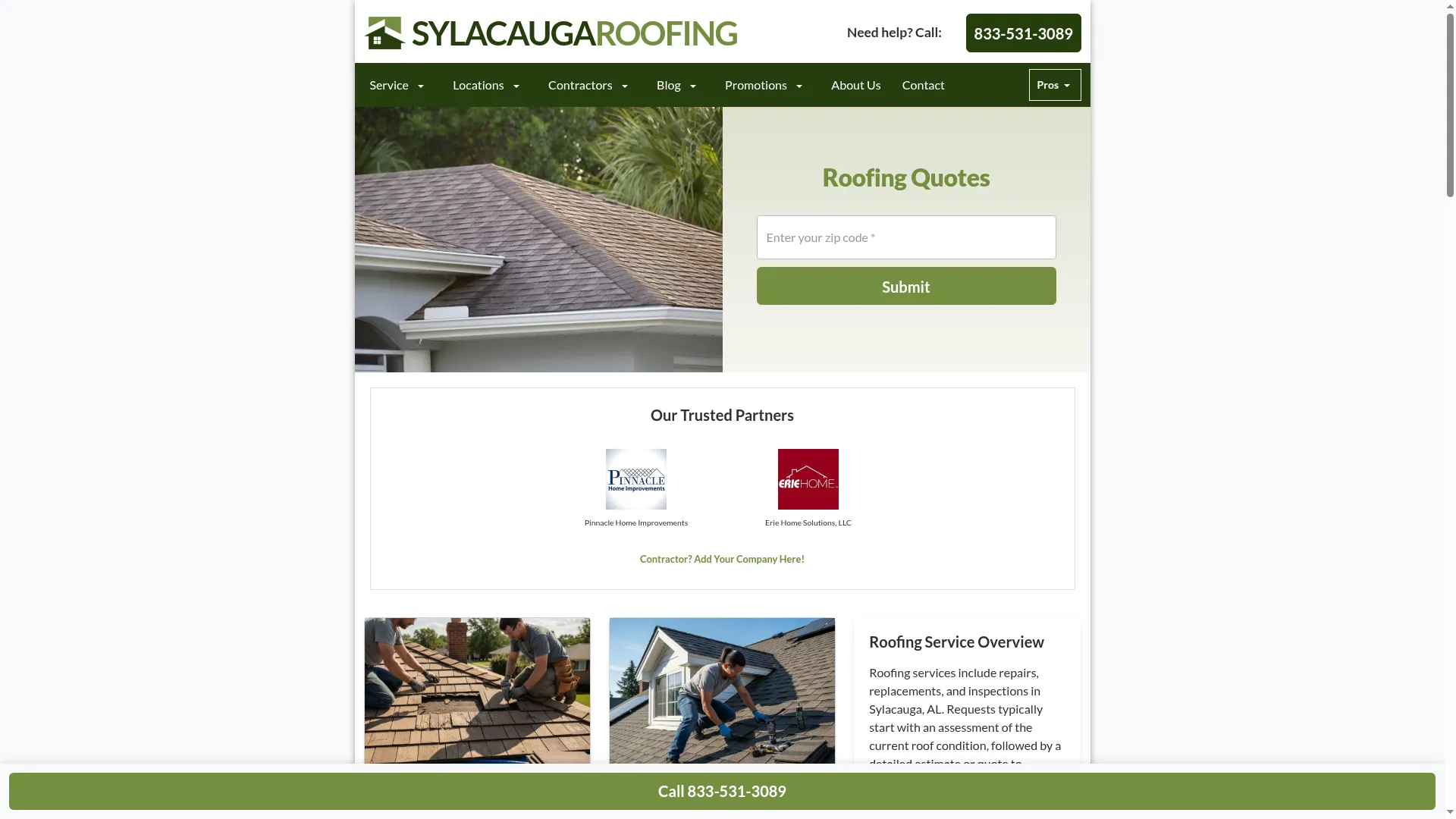 Sylacaugaroofing.com