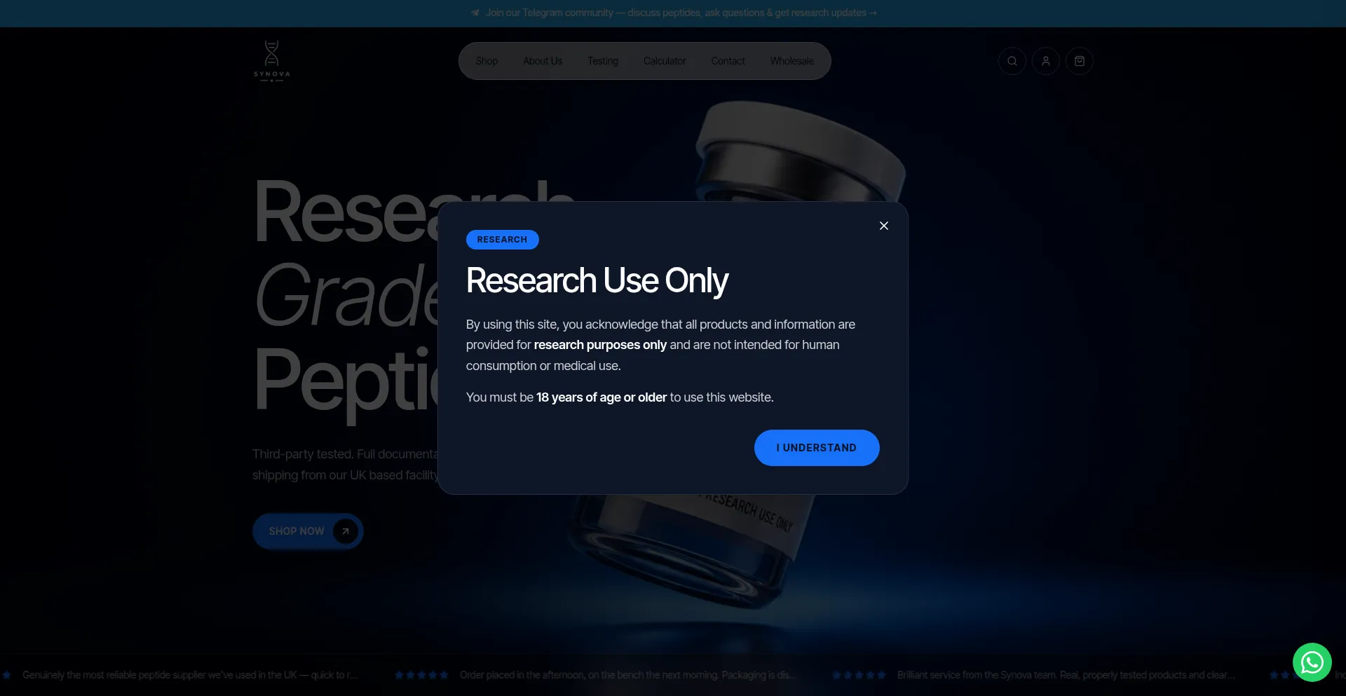 Synovaresearch.co.uk