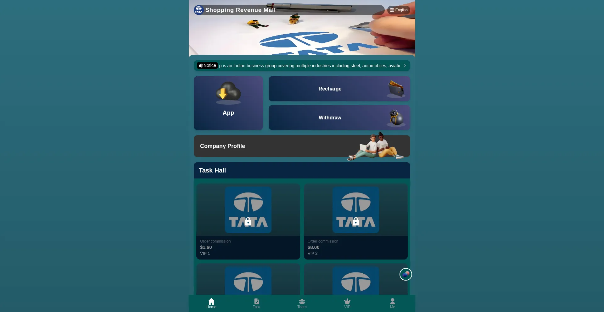 Website screenshot of Tabnb.com