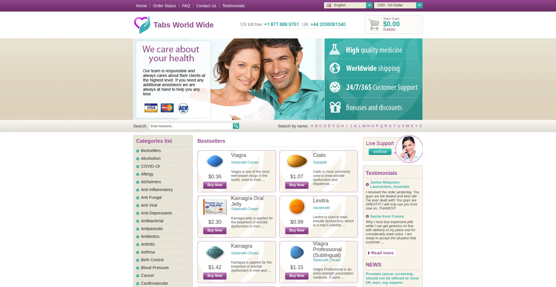 Tabsworldwide.com