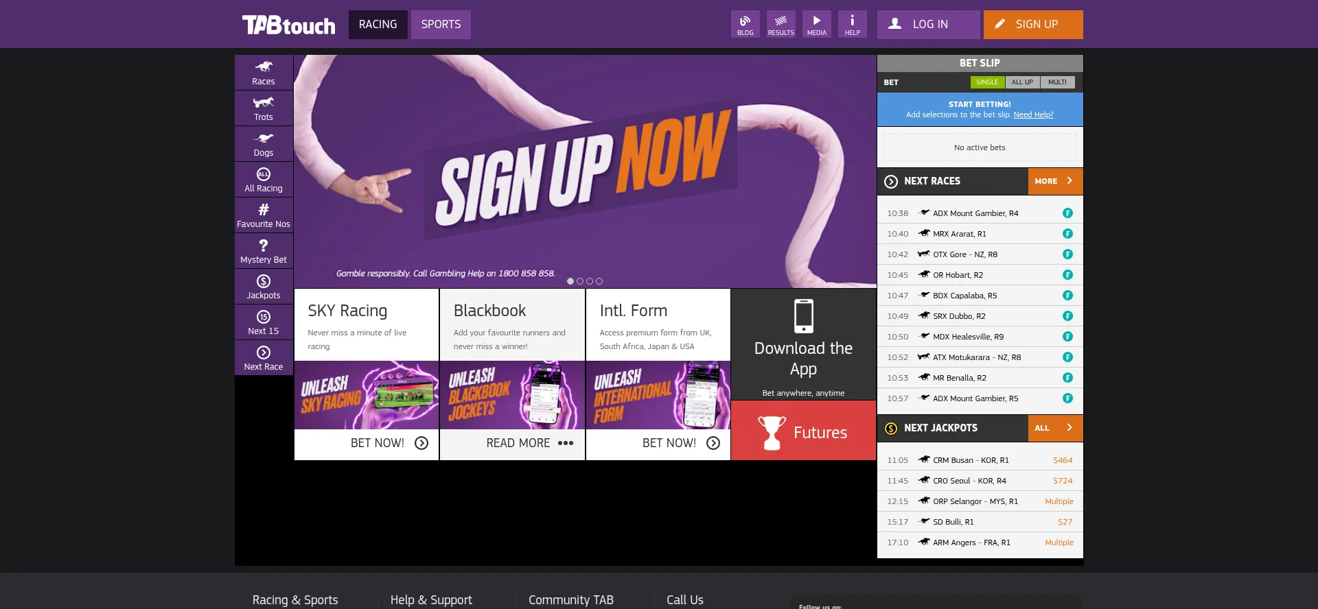 Tabtouch.com.au