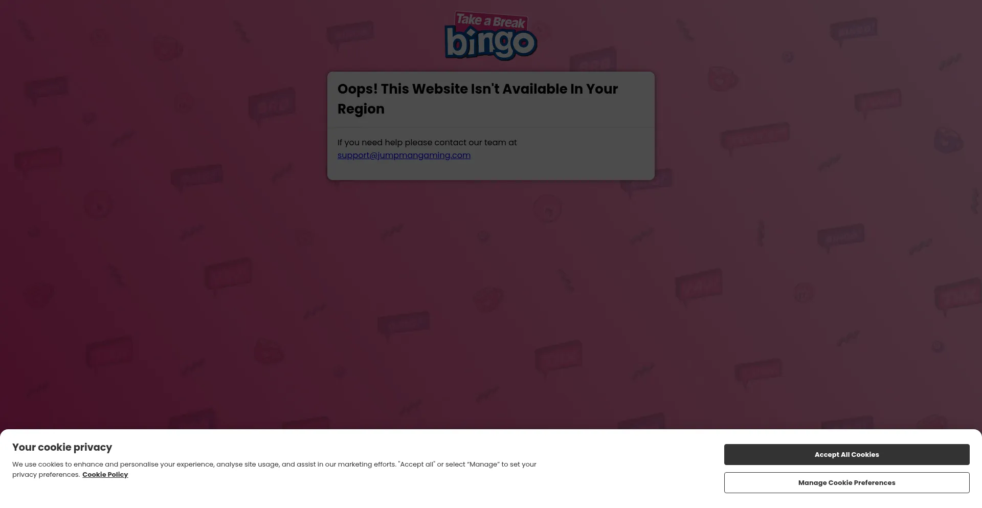 Takeabreakbingo.co.uk