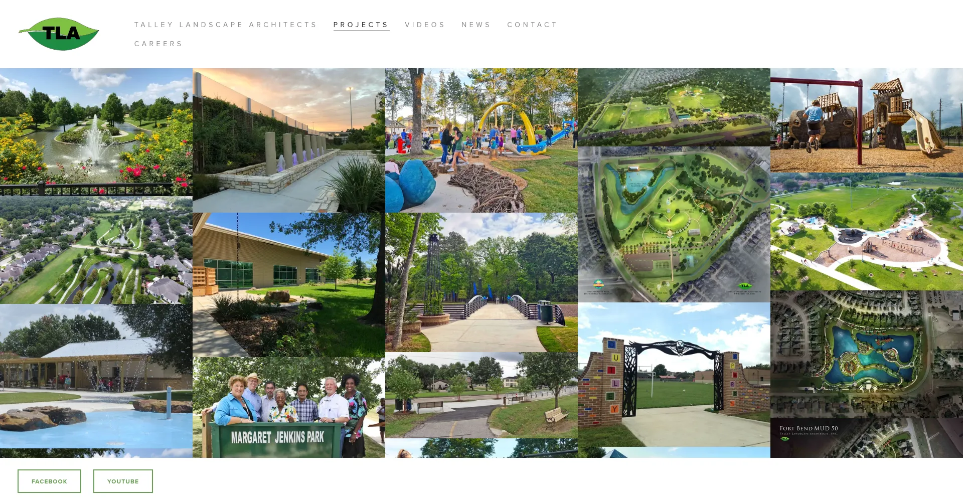 Website screenshot of Talleyla.com