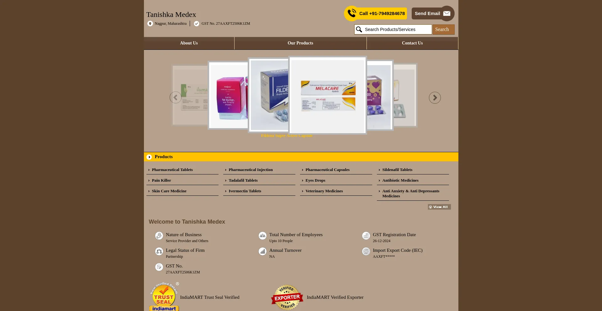 Tanishkamedex.com