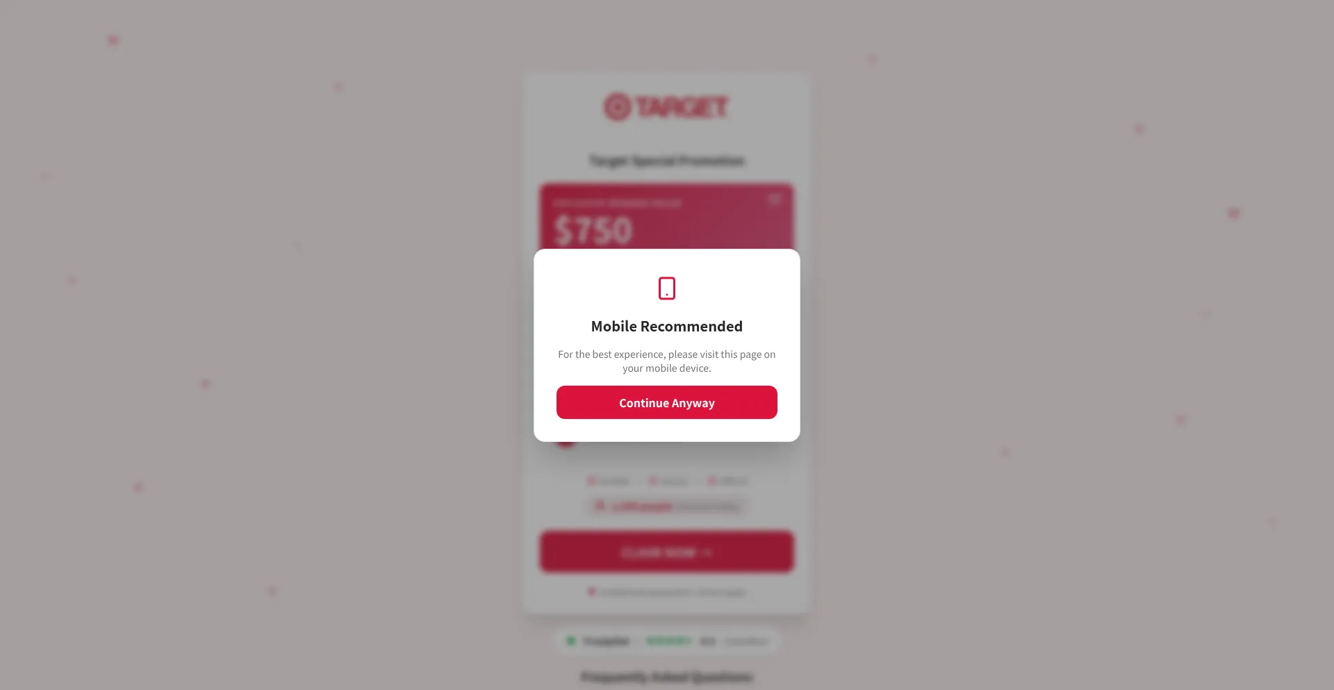 Targiftclaim.com
