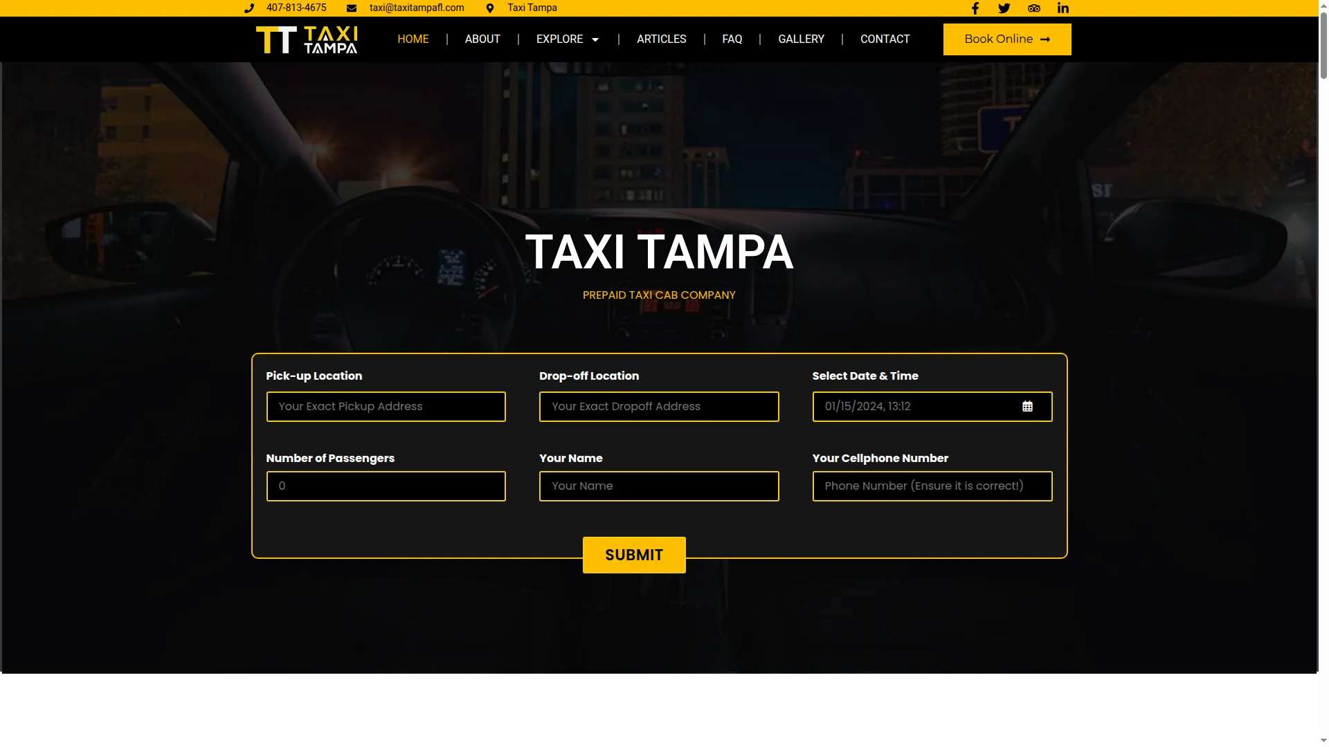 Taxitampafl.com