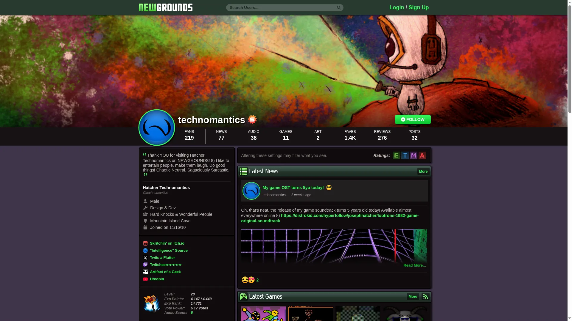 Technomantics.newgrounds.com