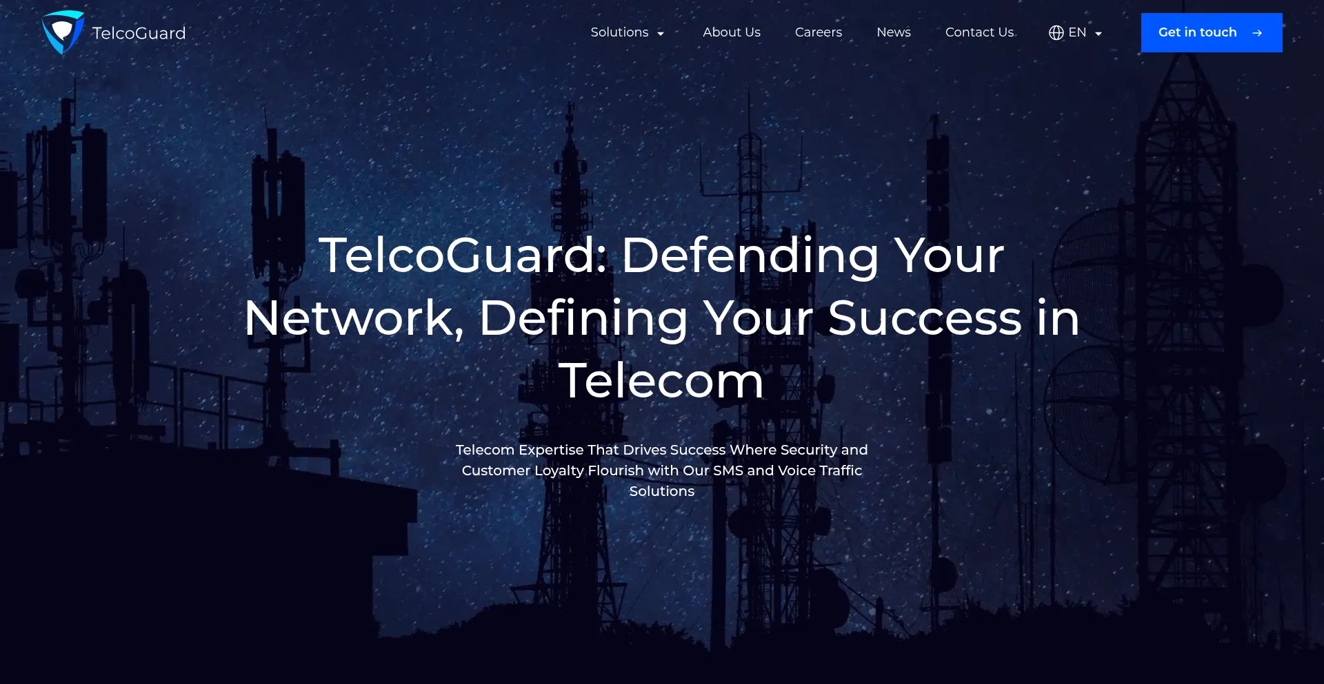 Website screenshot of Telcotest.net