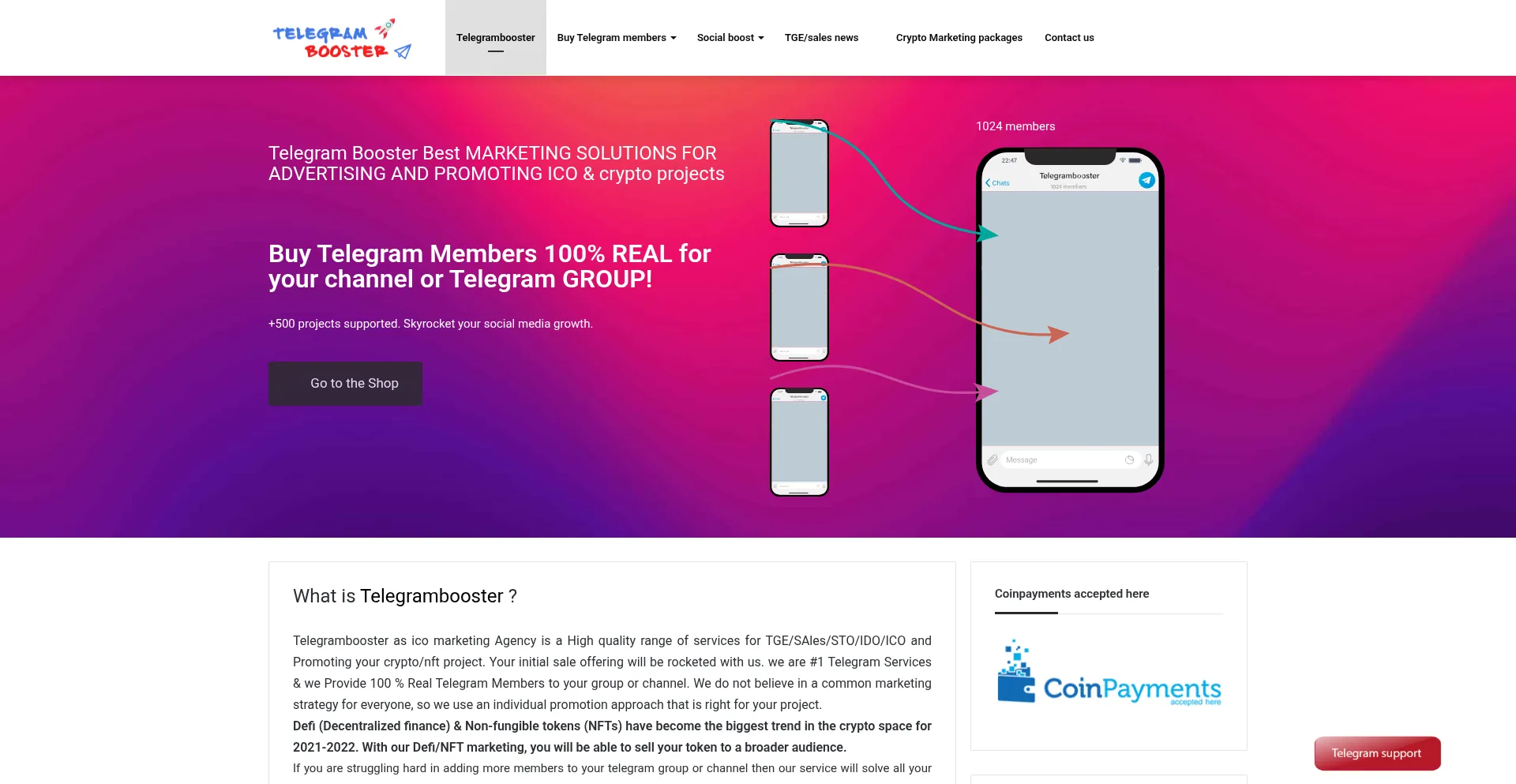 Telegrambooster.com