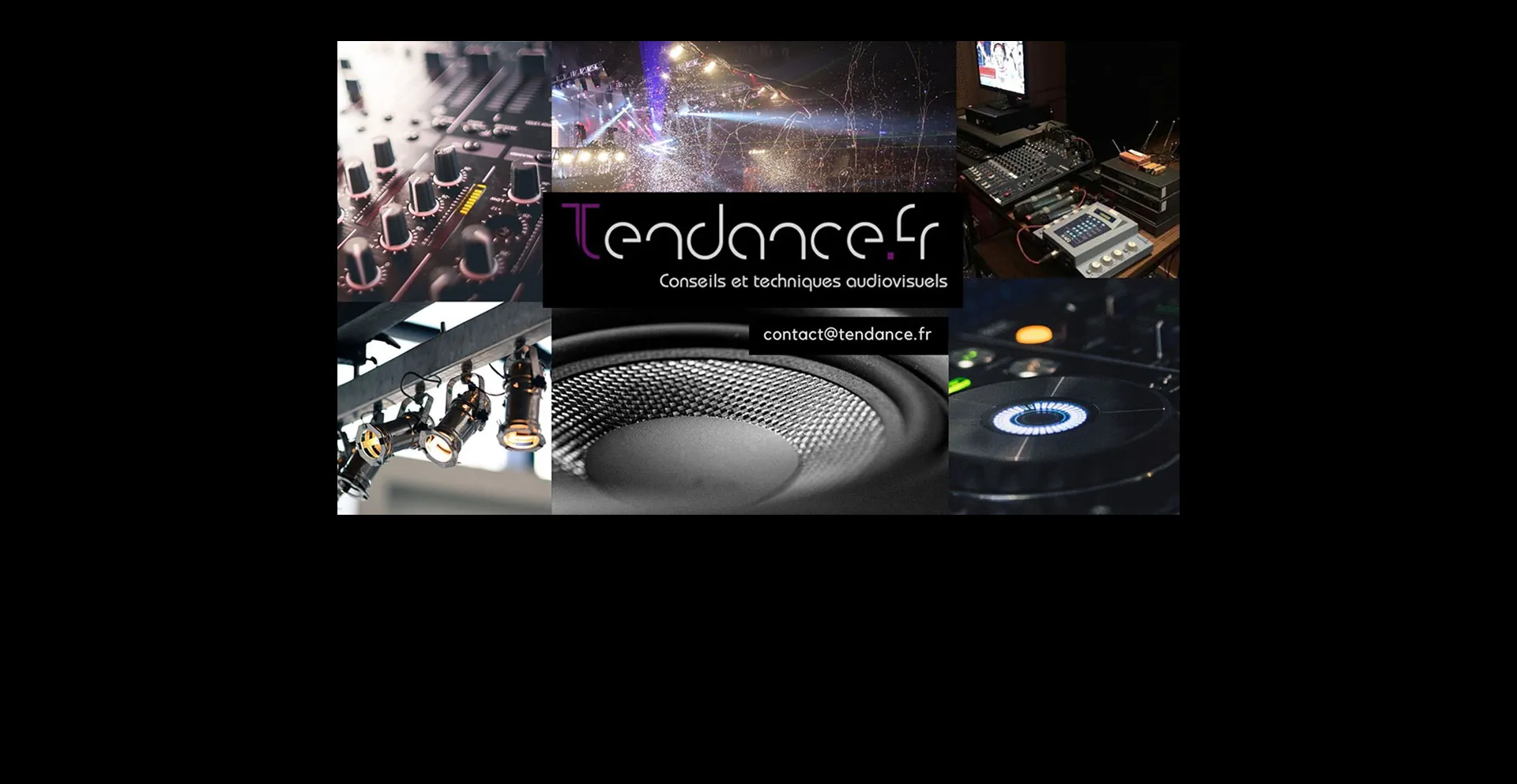 Website screenshot of Tendance.fr