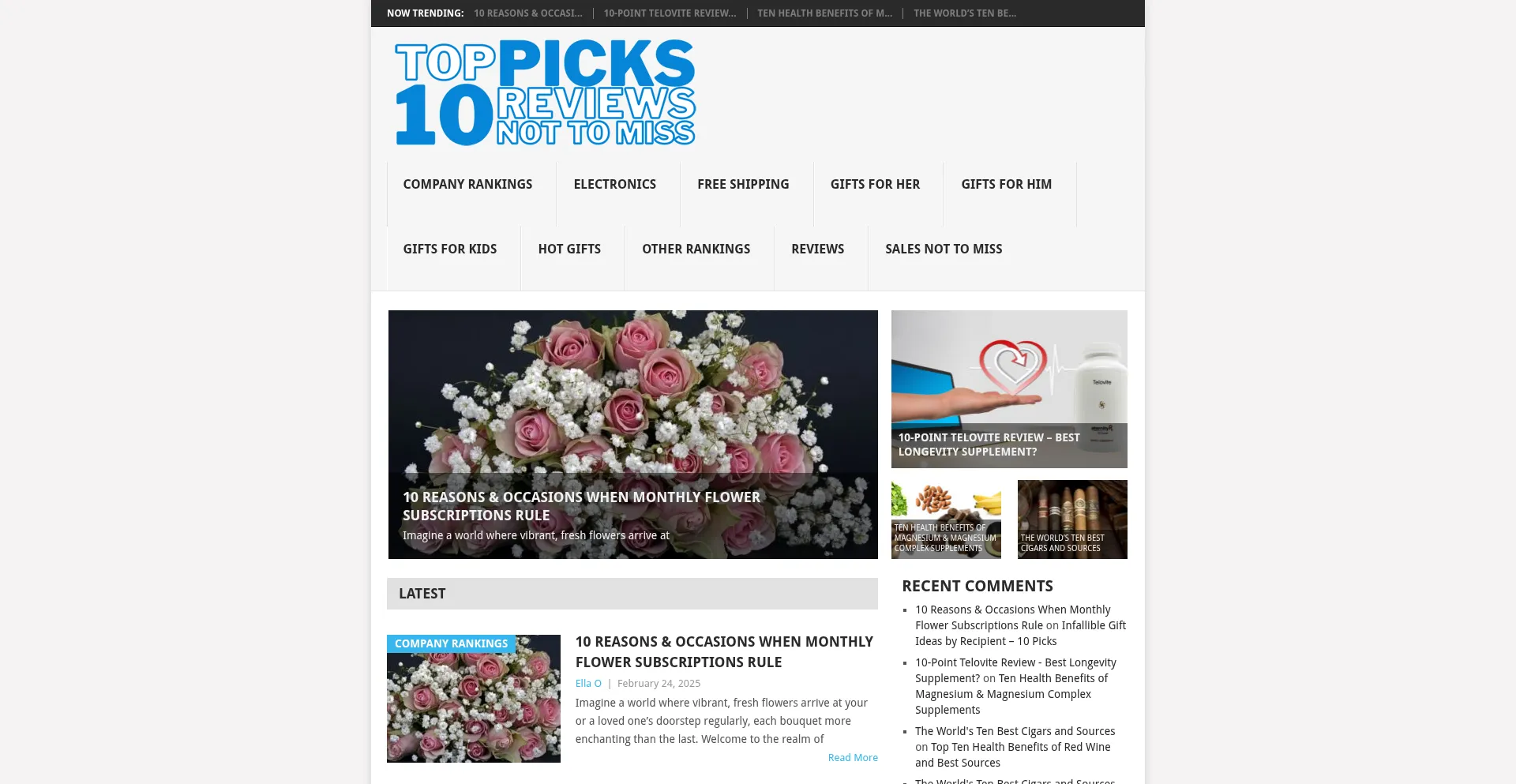 Tenpicks.com