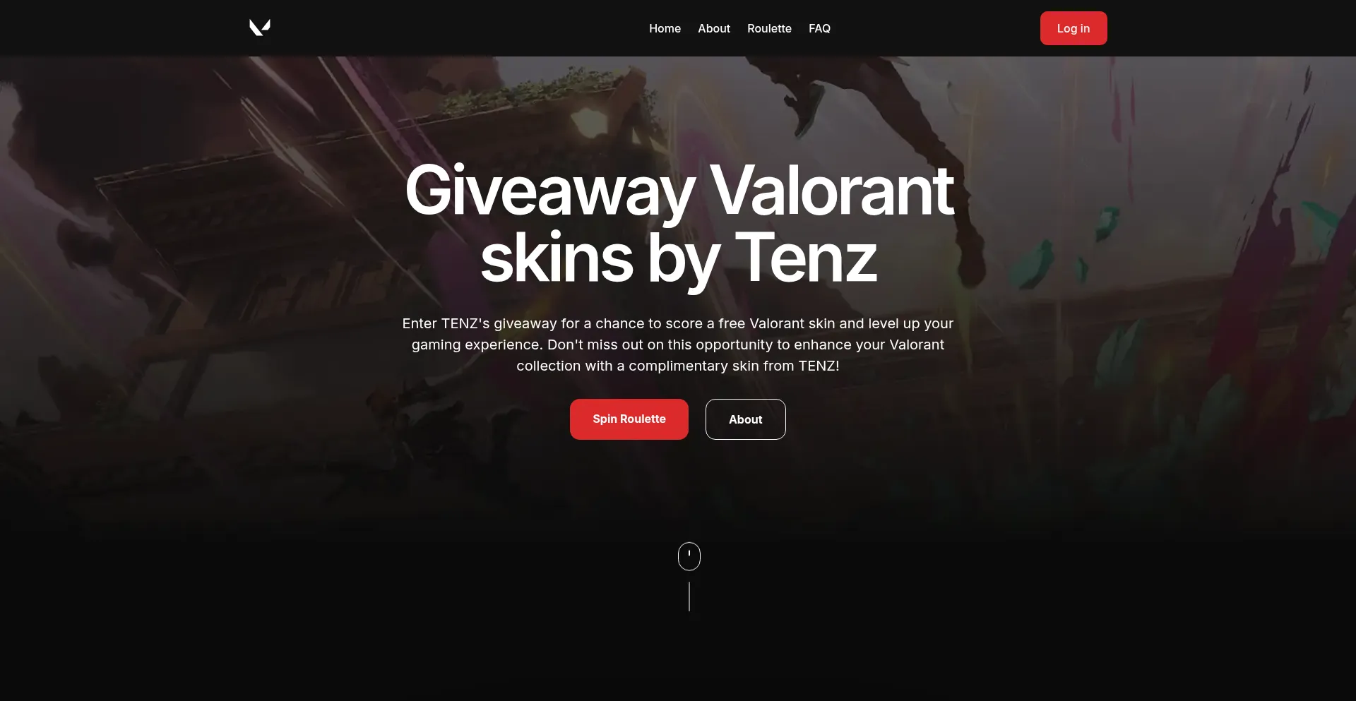 Website screenshot of Tenzfree.shop