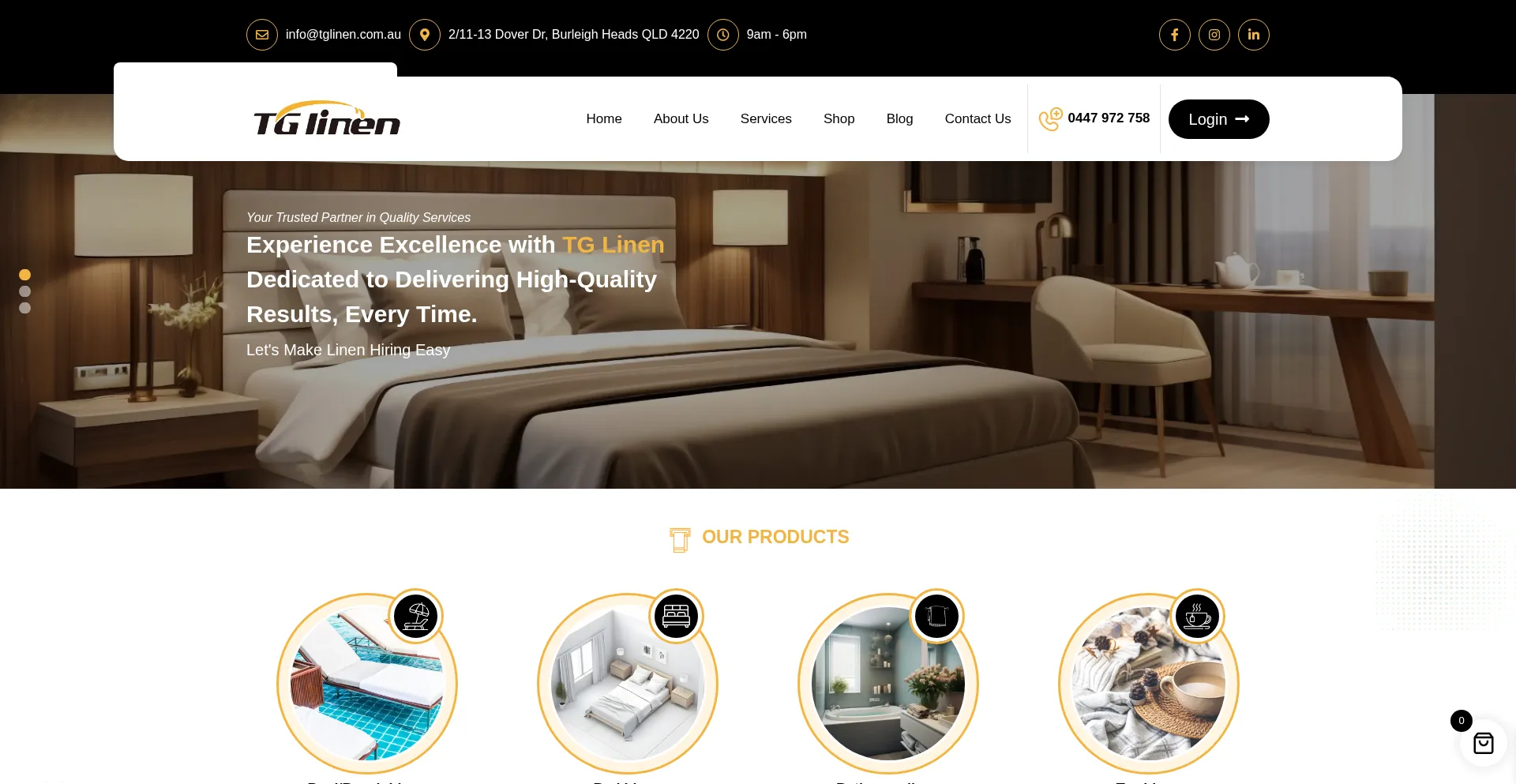 Tglinen.com.au