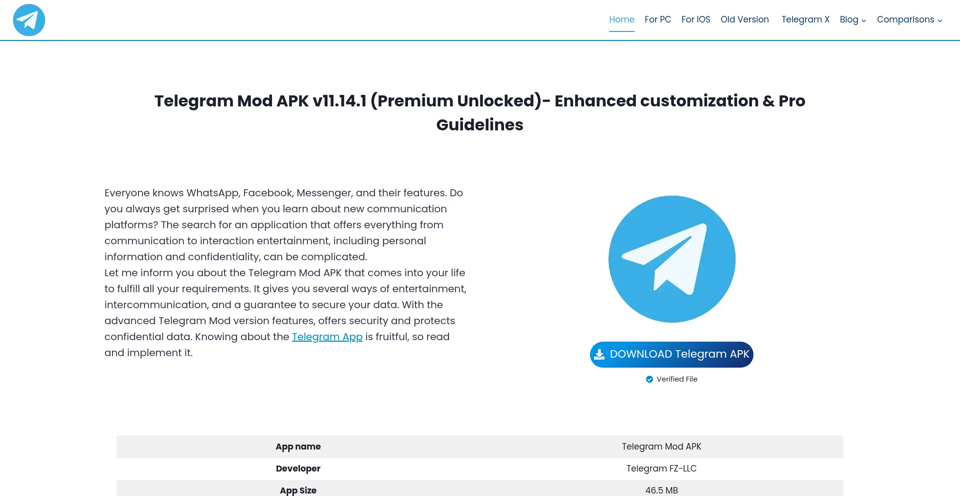 Website screenshot of Tgramplus.com
