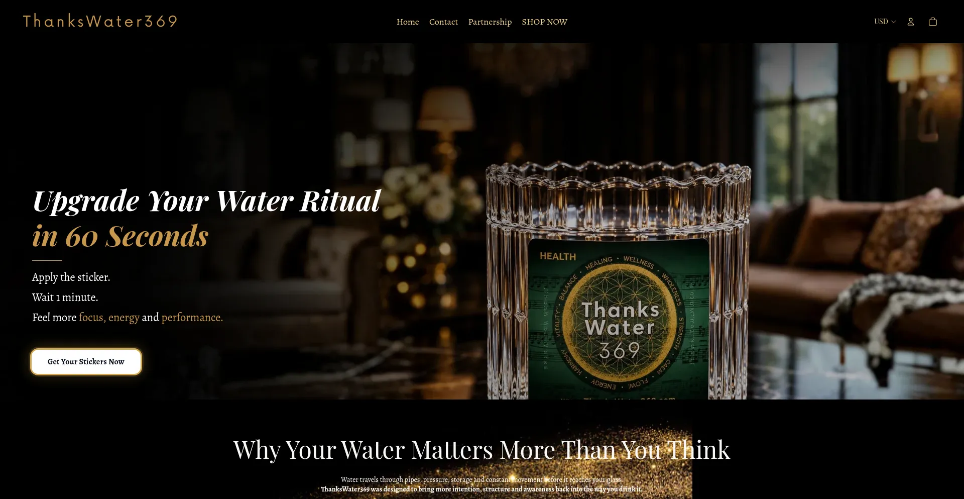 Thankswater369.com