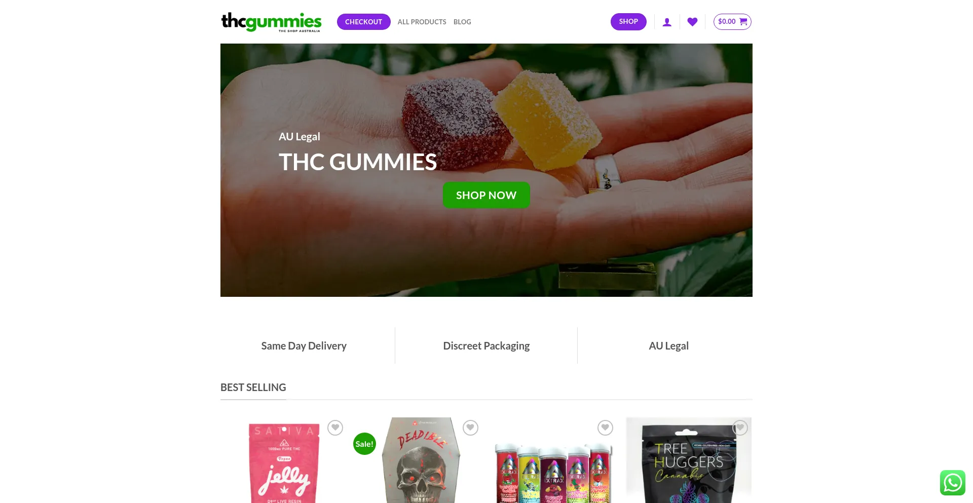 Thcgummiesaus.com