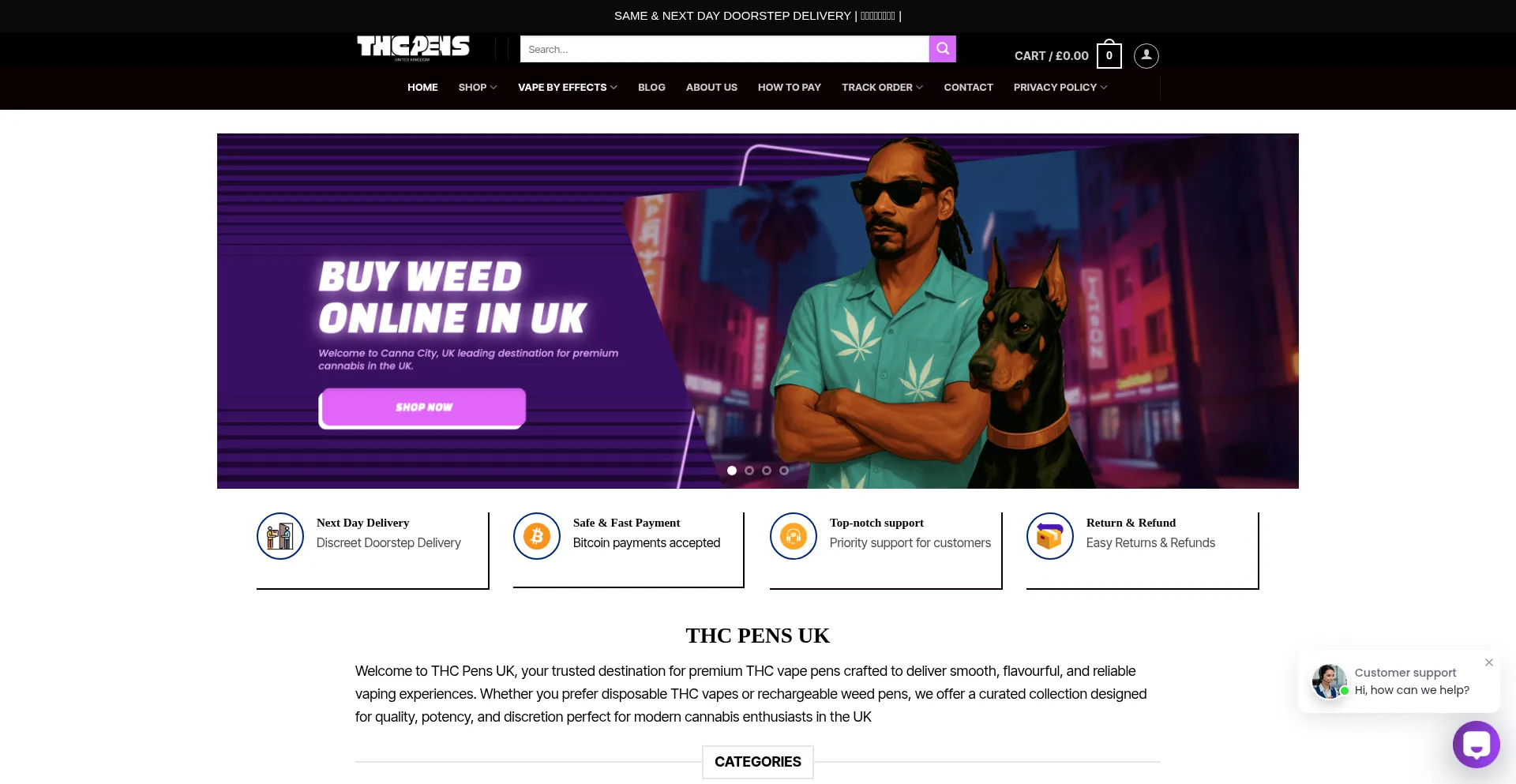 Thcpens.uk