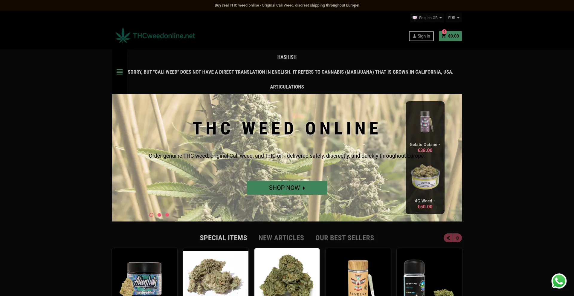 Thcweedonline.net
