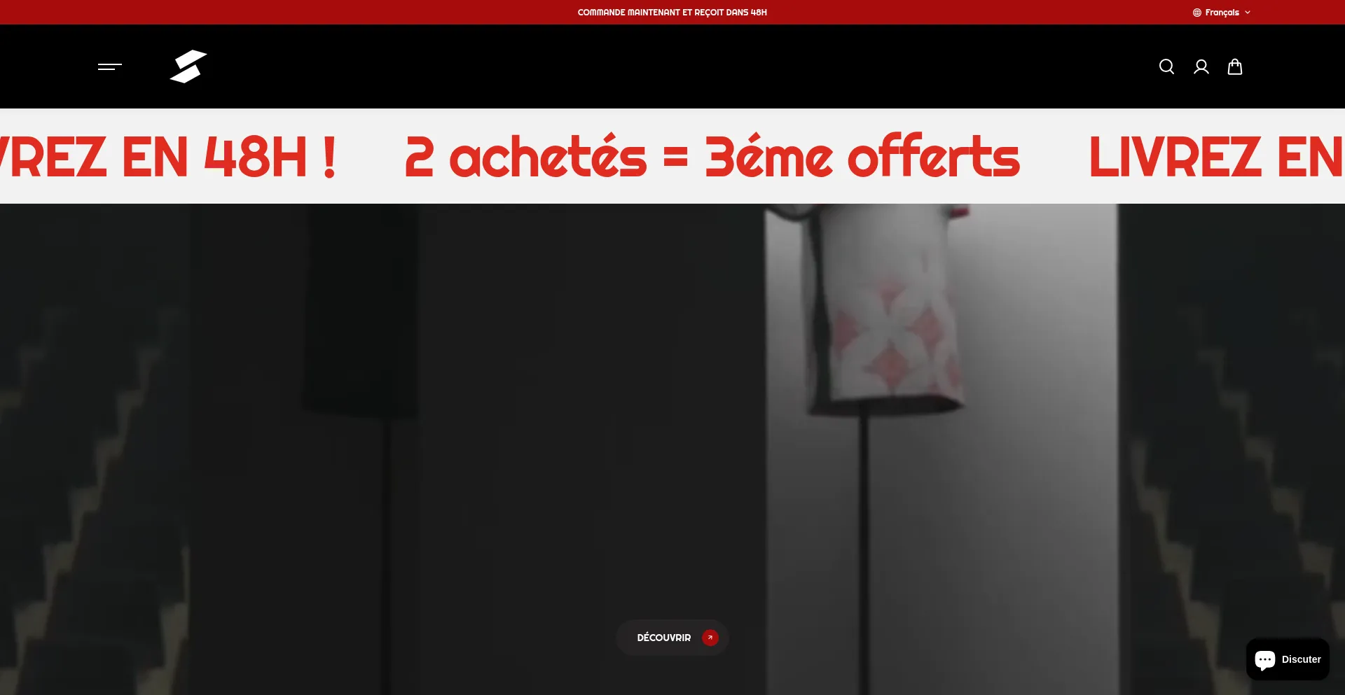 Website screenshot of The-concept.fr