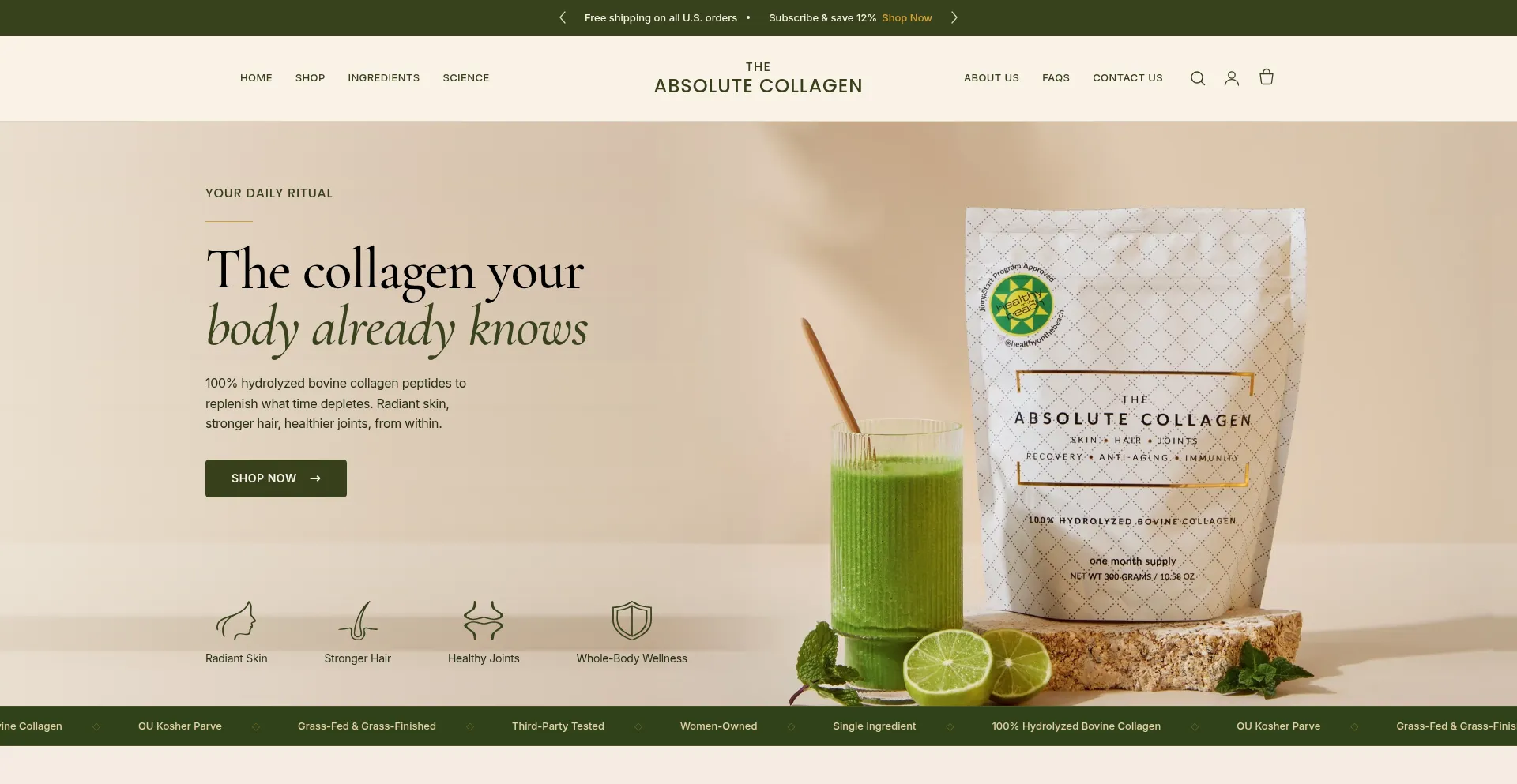 Theabsolutecollagen.com