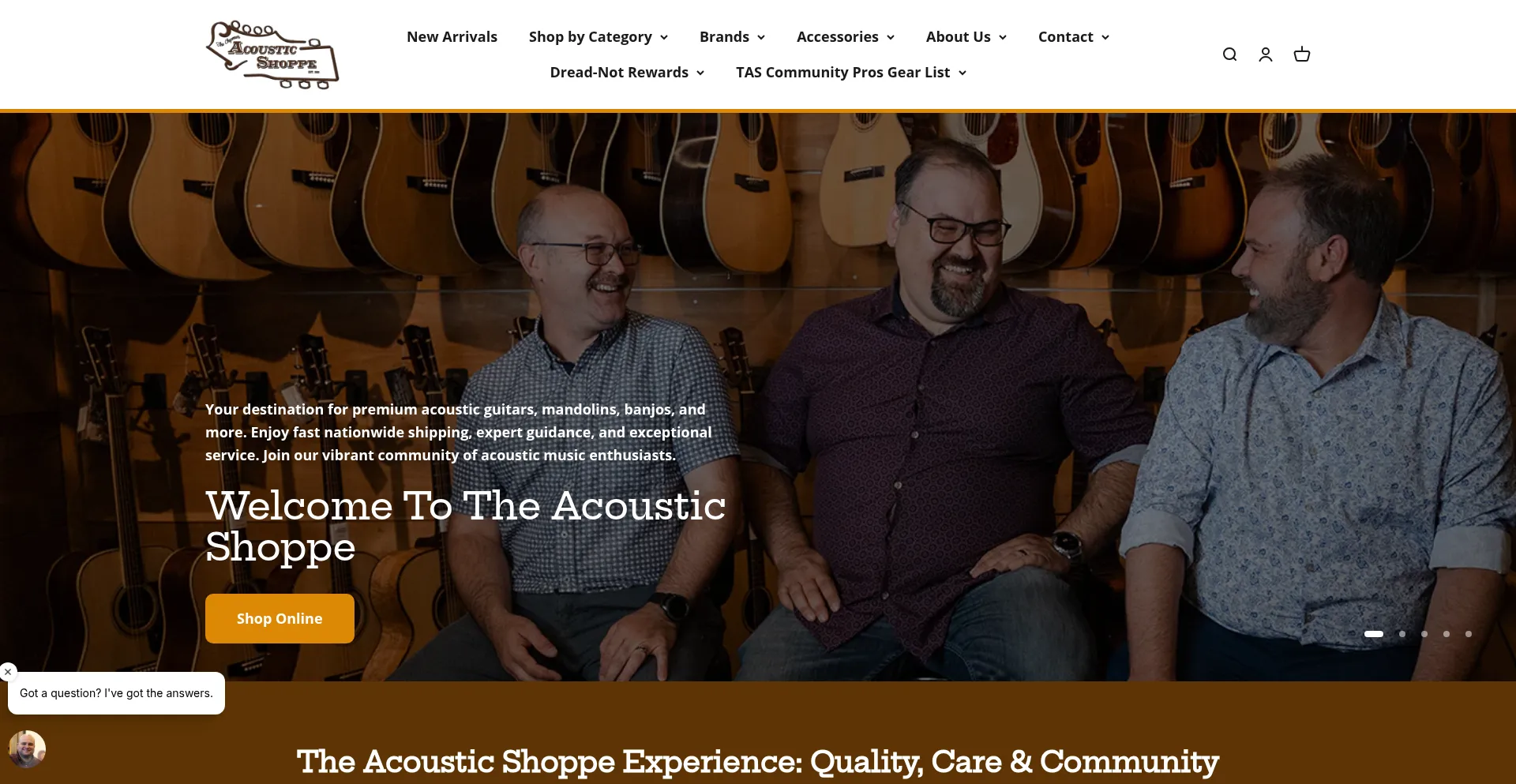 Theacousticshoppe.com