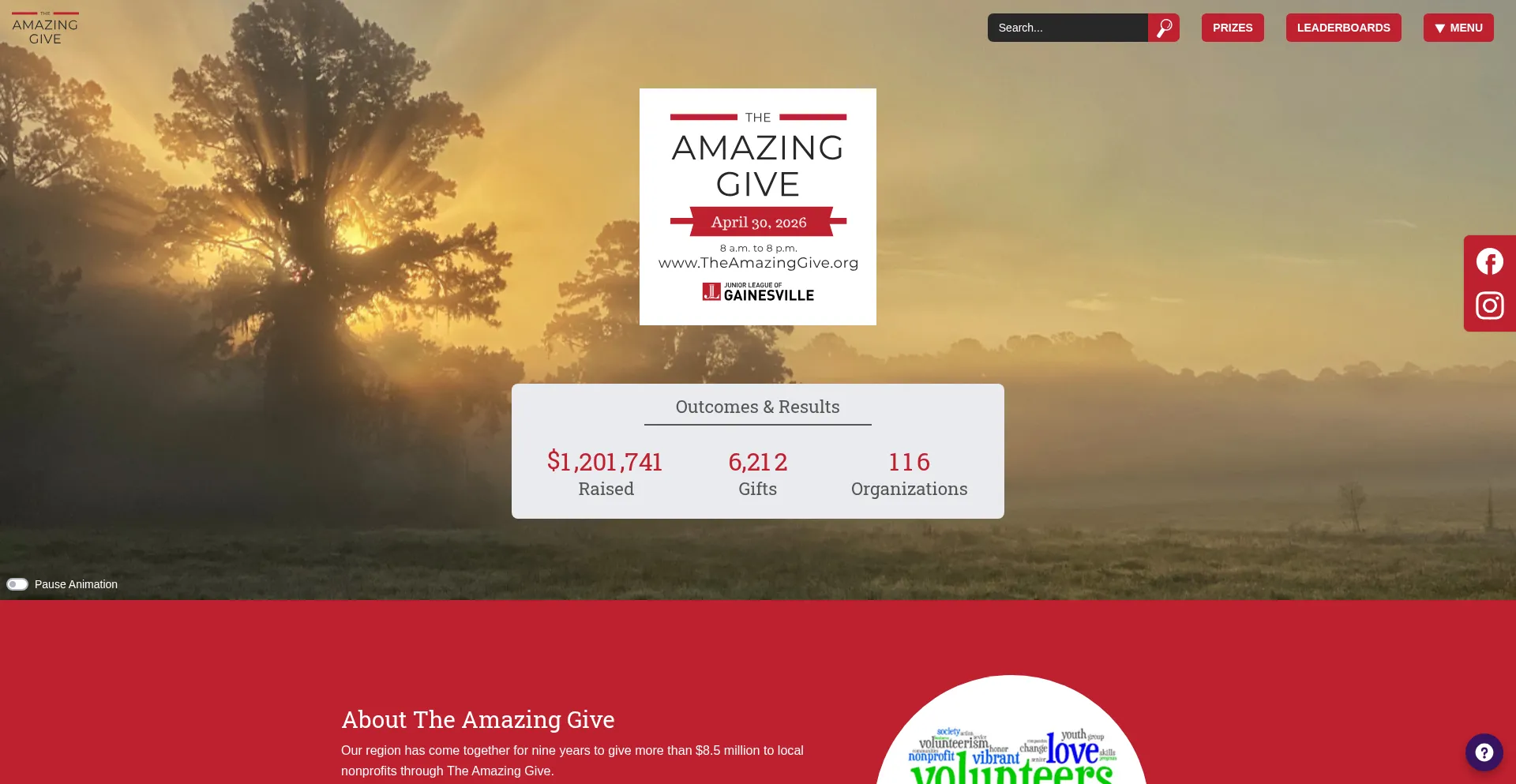Theamazinggive.org