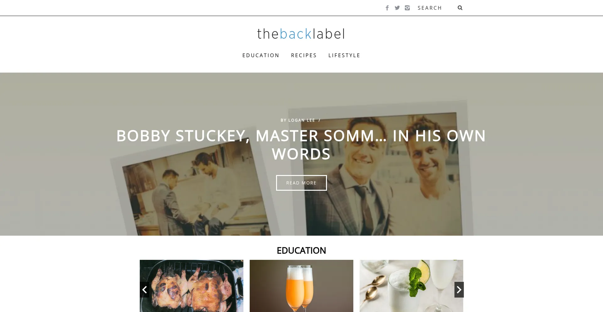 Thebacklabel.com
