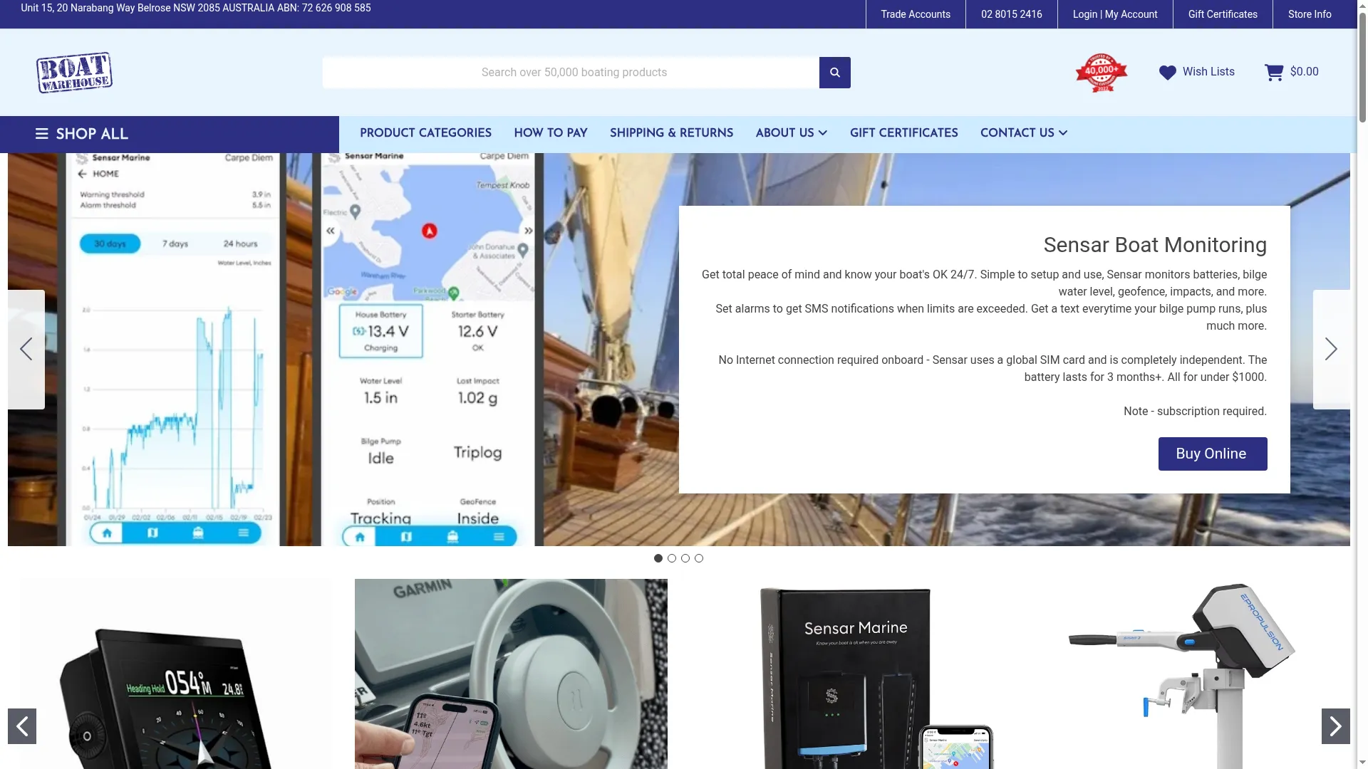 Theboatwarehouse.com.au