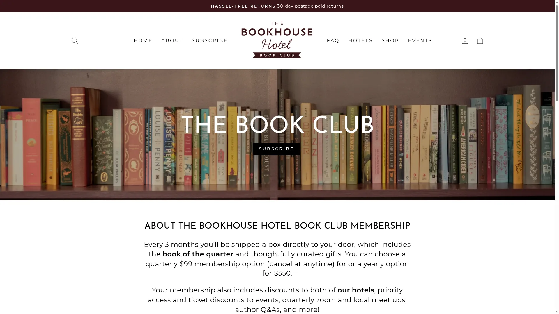Thebookhousebookclub.com