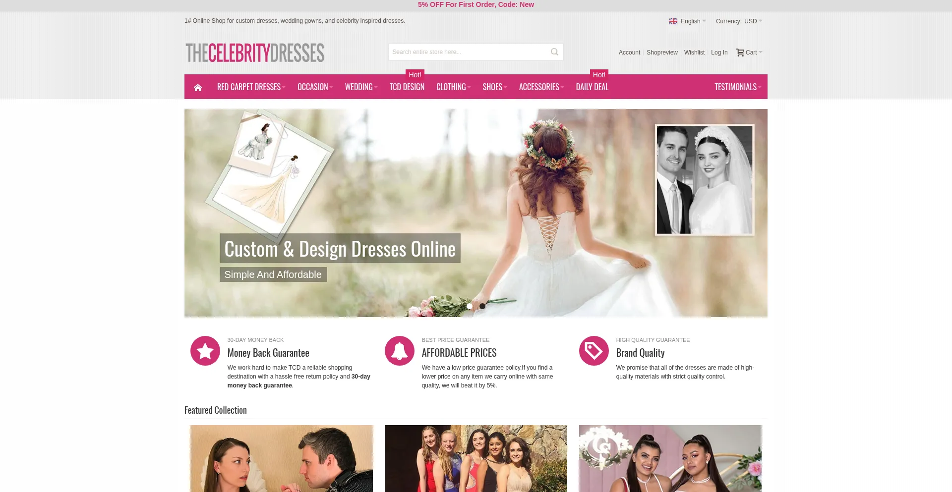 Thecelebritydresses.com