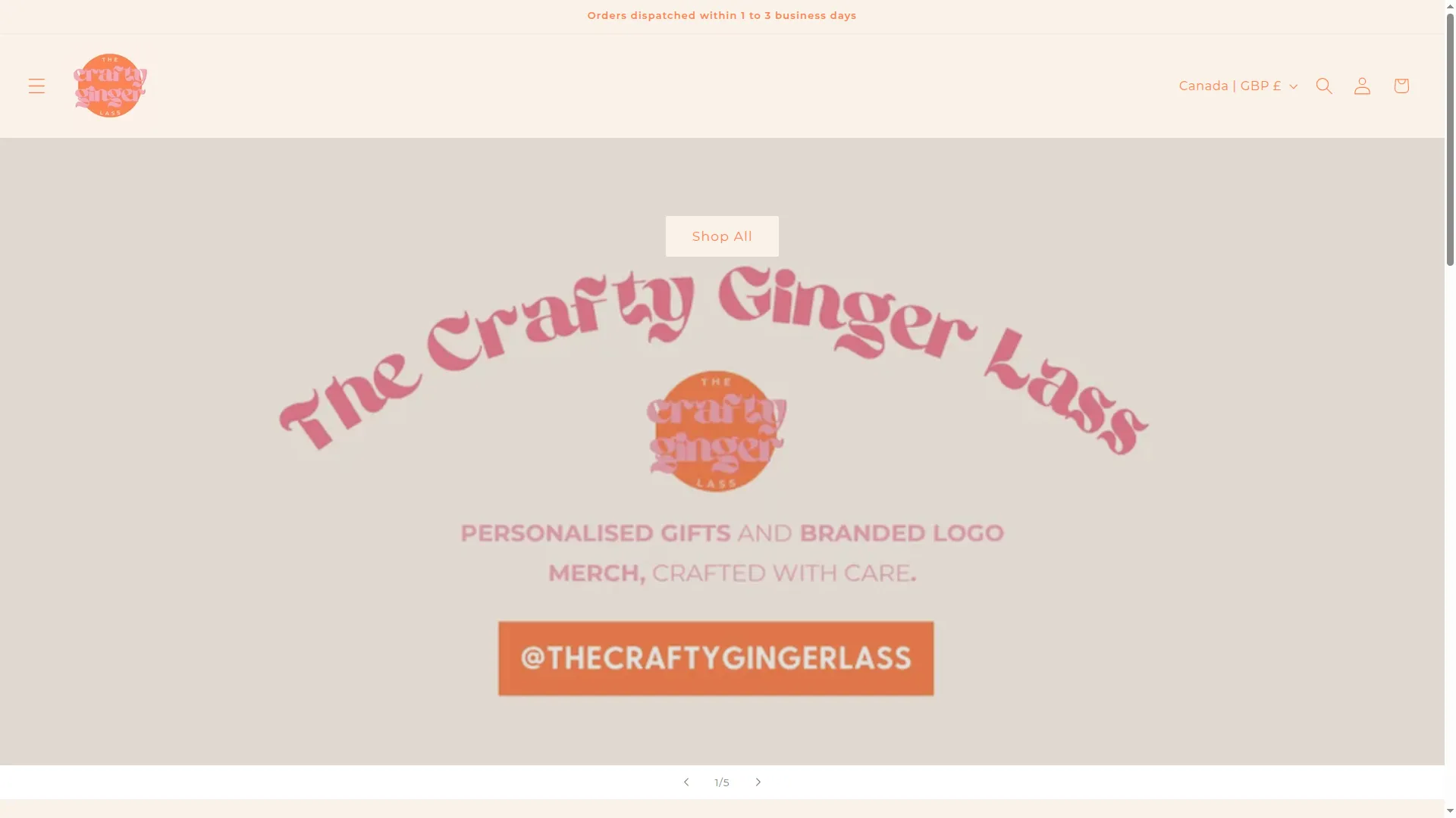 Thecraftygingerlass.co.uk