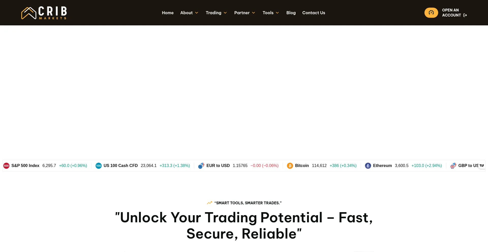 Website screenshot of Thecribmarket.com