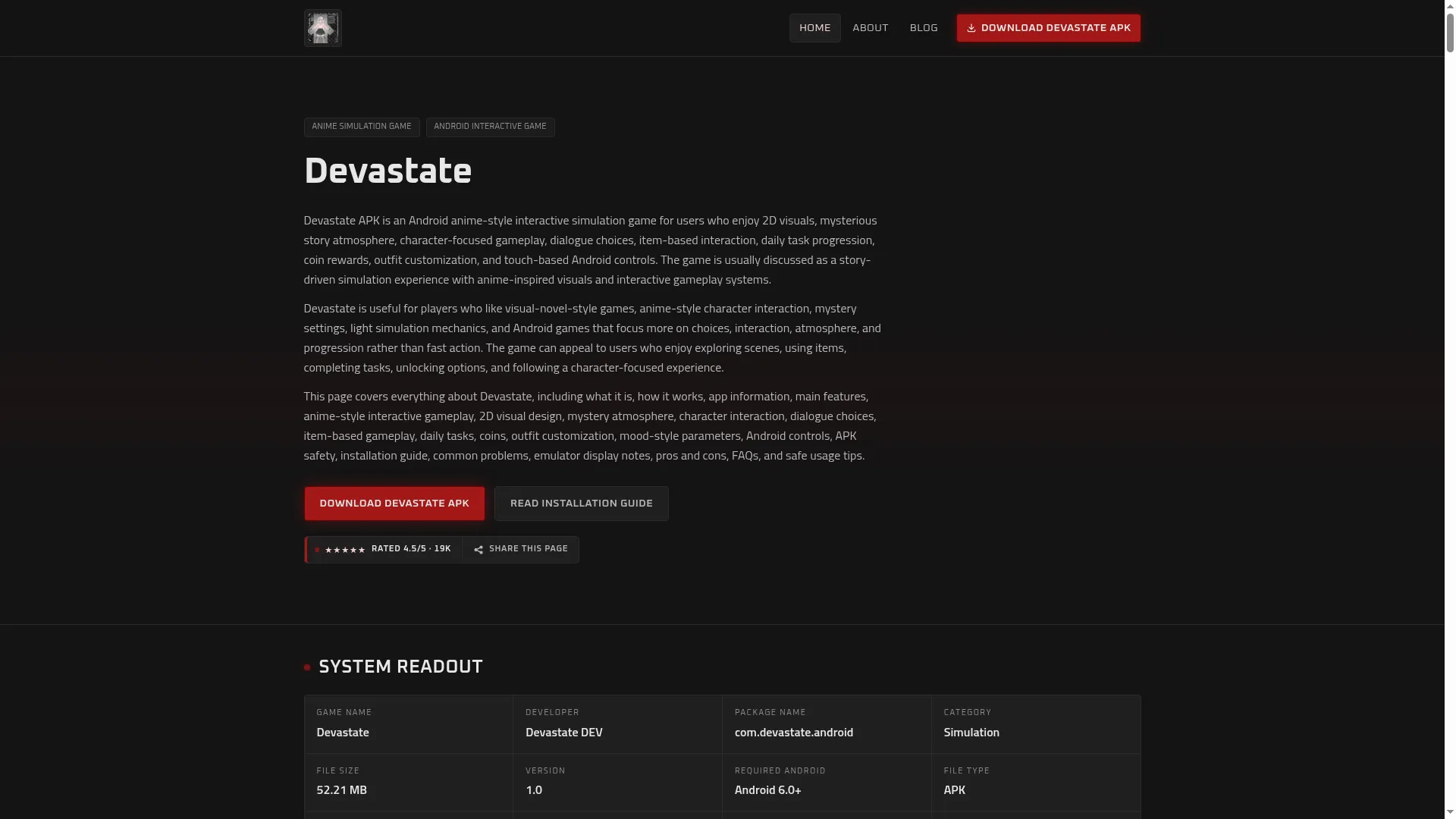 Thedevastate.com