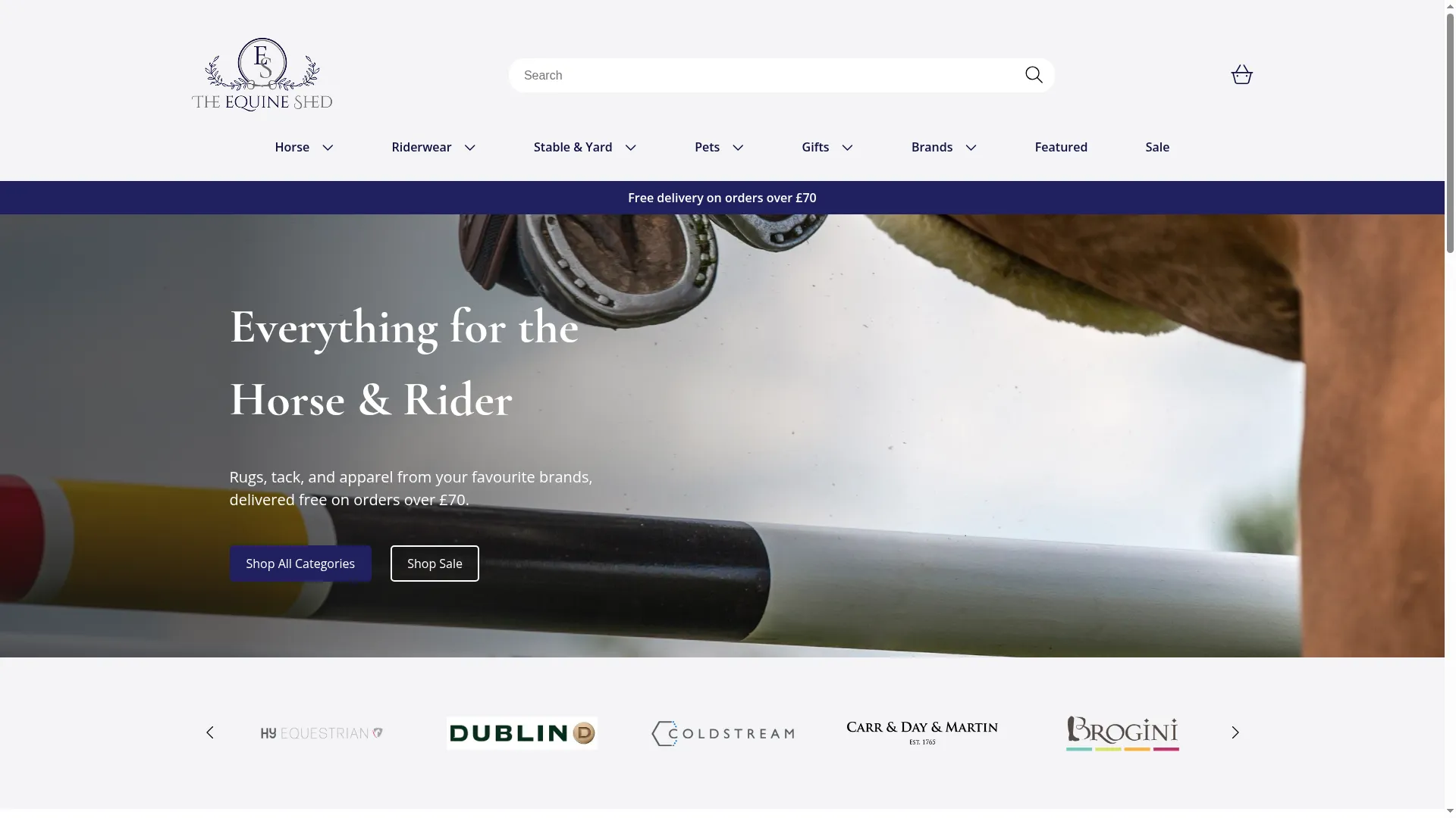 Theequineshed.co.uk