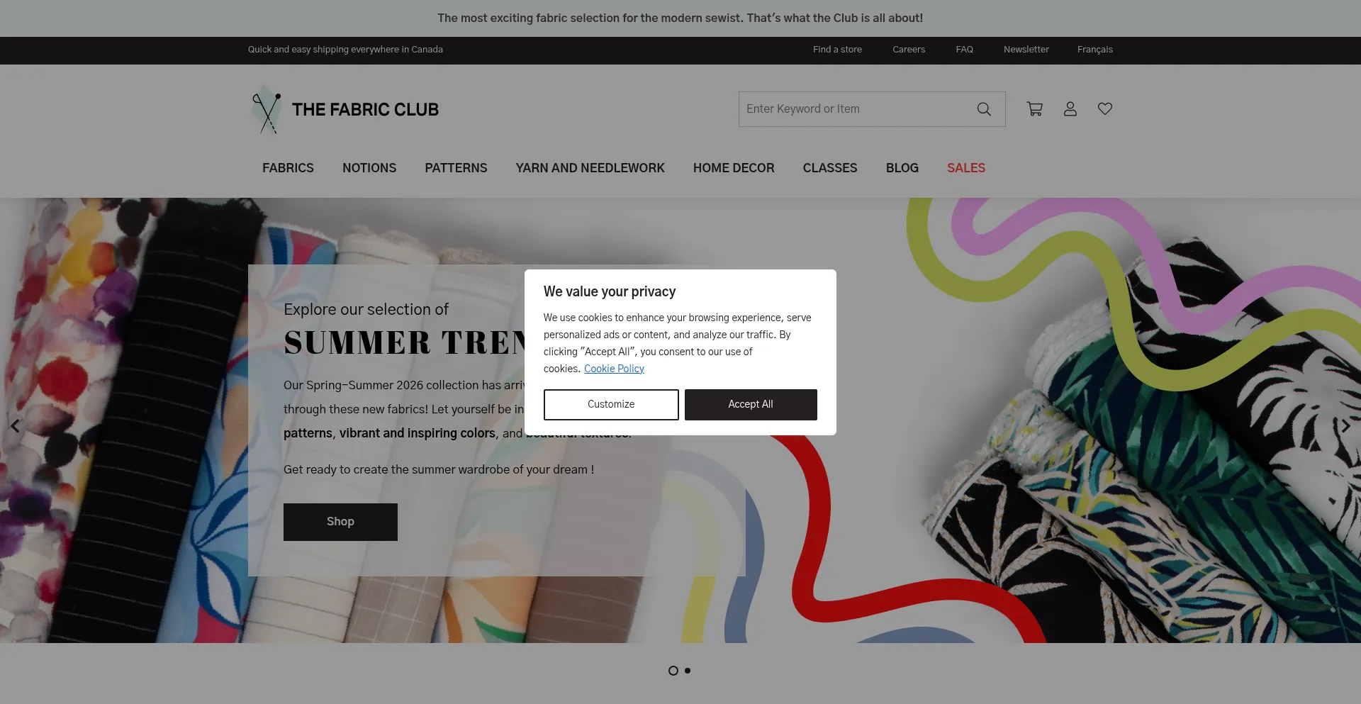 Thefabricclub.ca