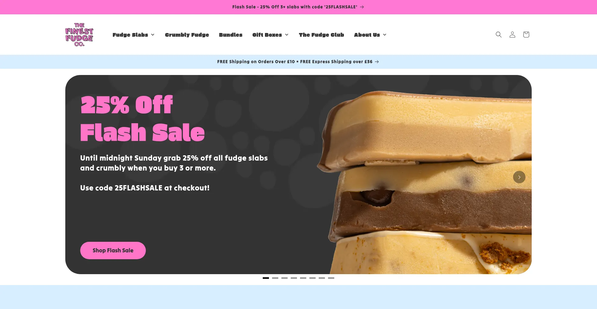 Thefinestfudgeco.co.uk