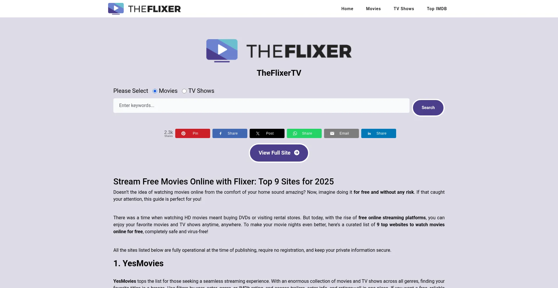 Theflixertv.cyou