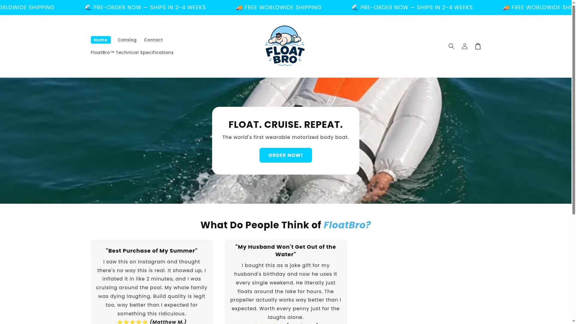 Thefloatbro.com