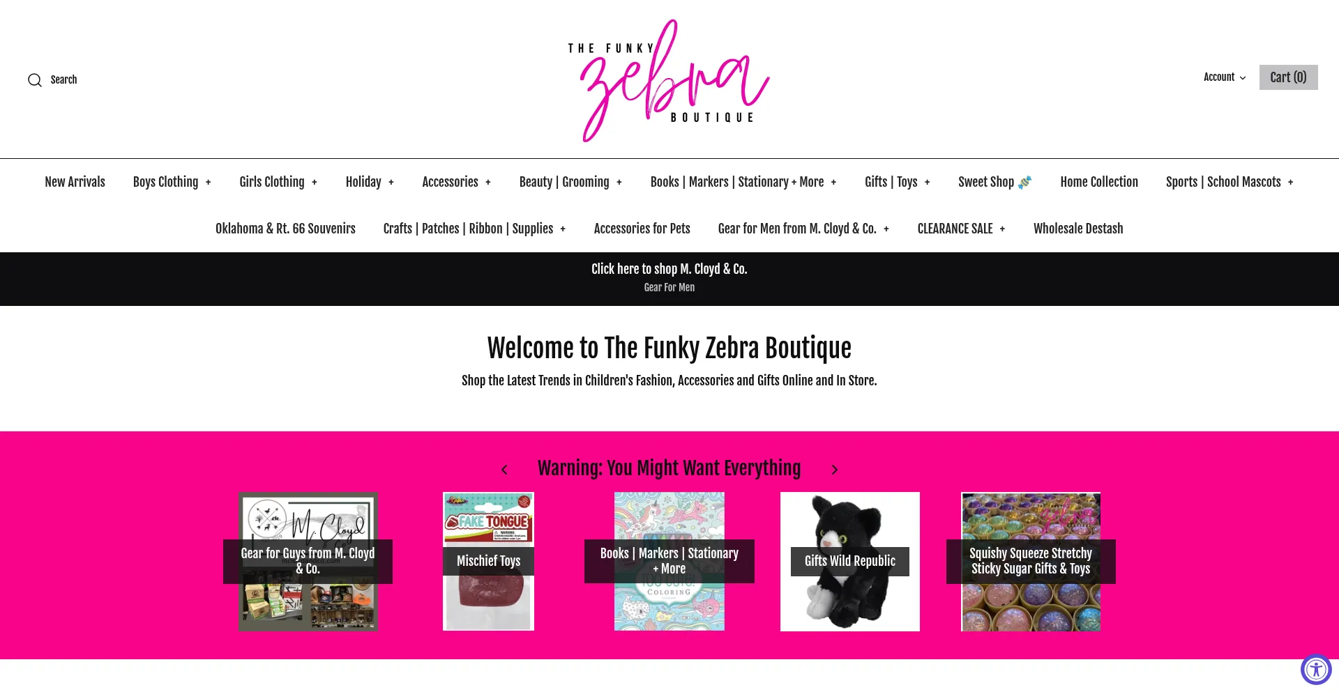 Thefunkyzebraboutique.com