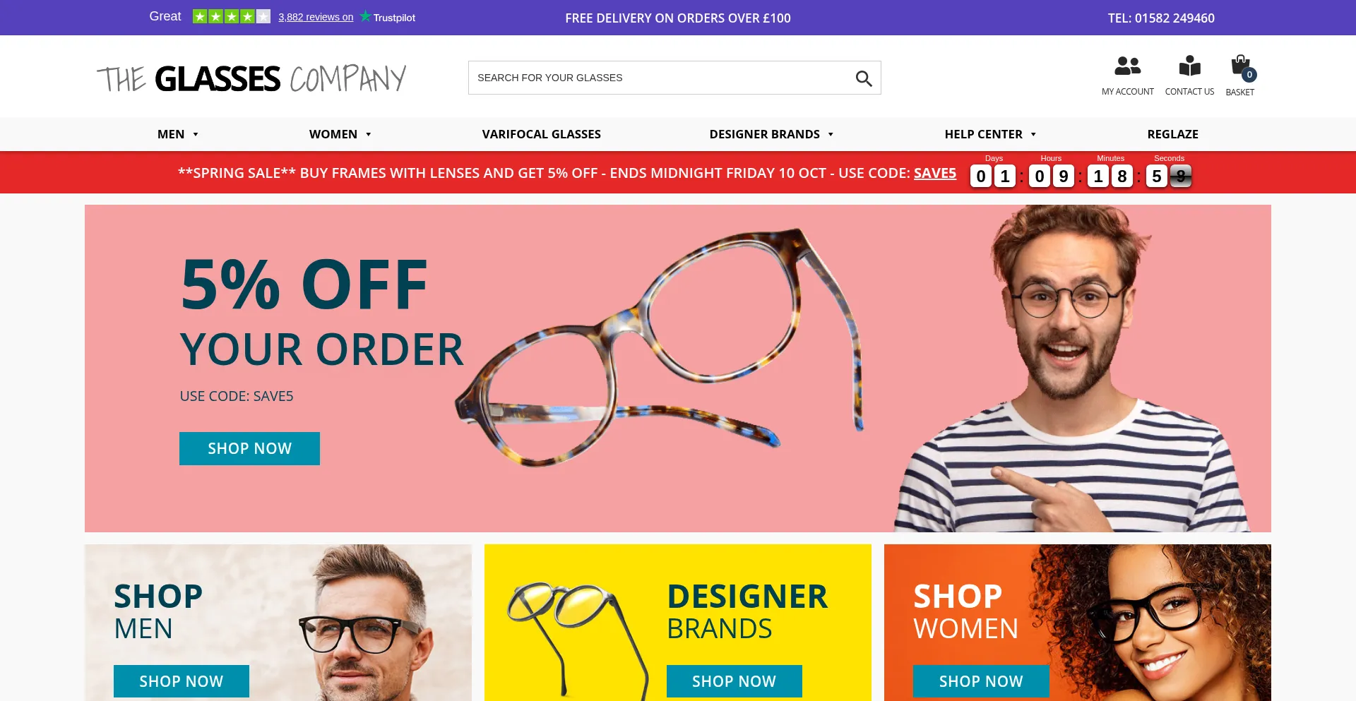 Theglassescompany.co.uk