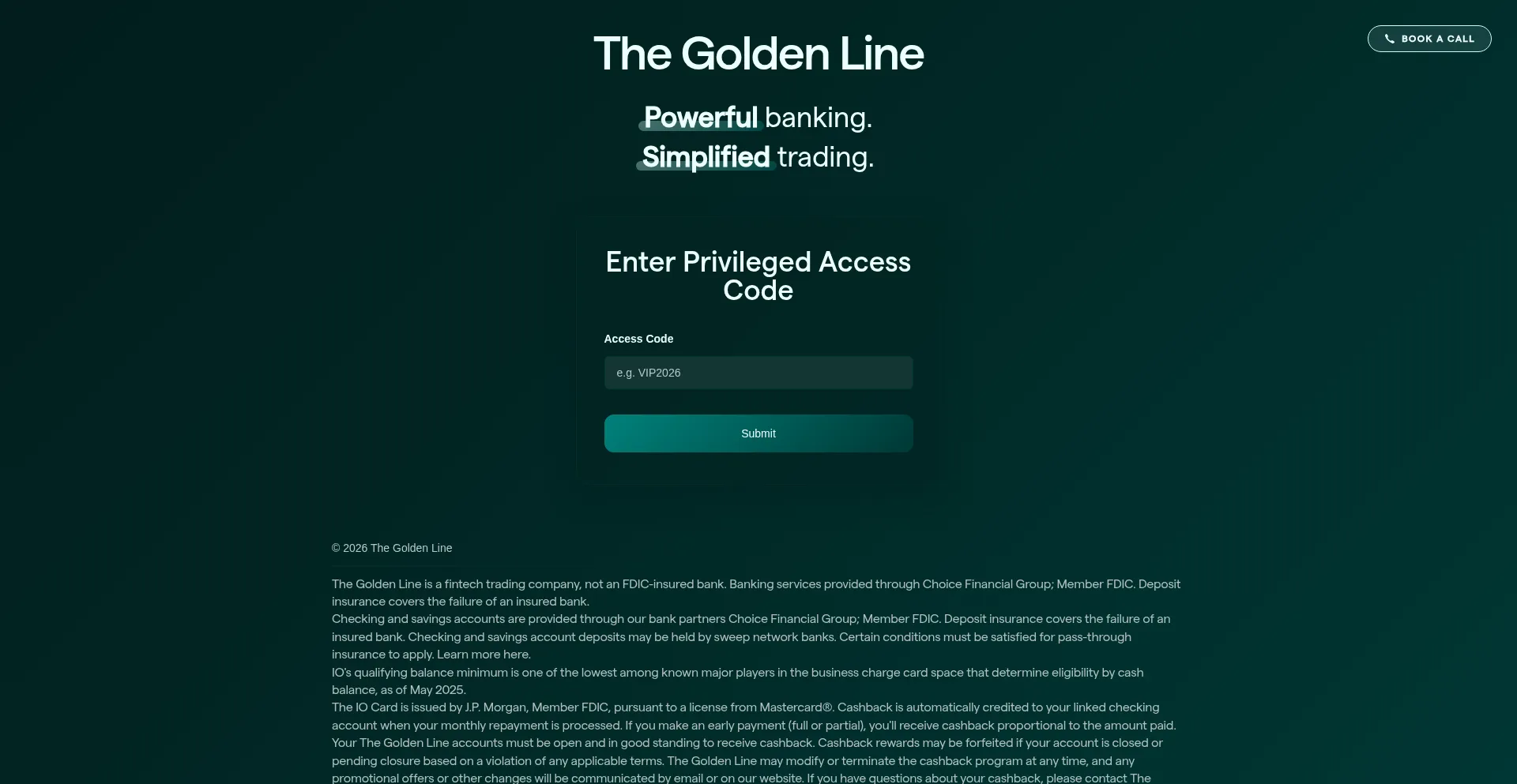 Thegoldenline.com