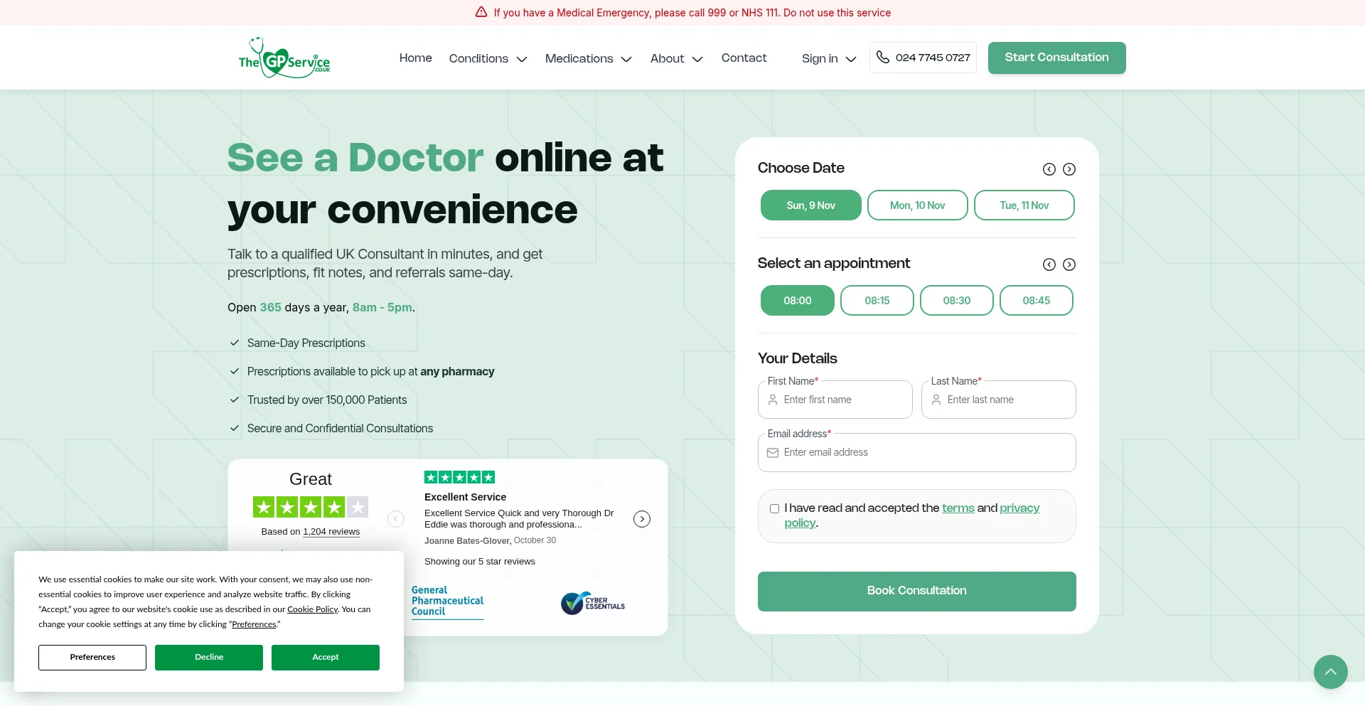 Thegpservice.co.uk