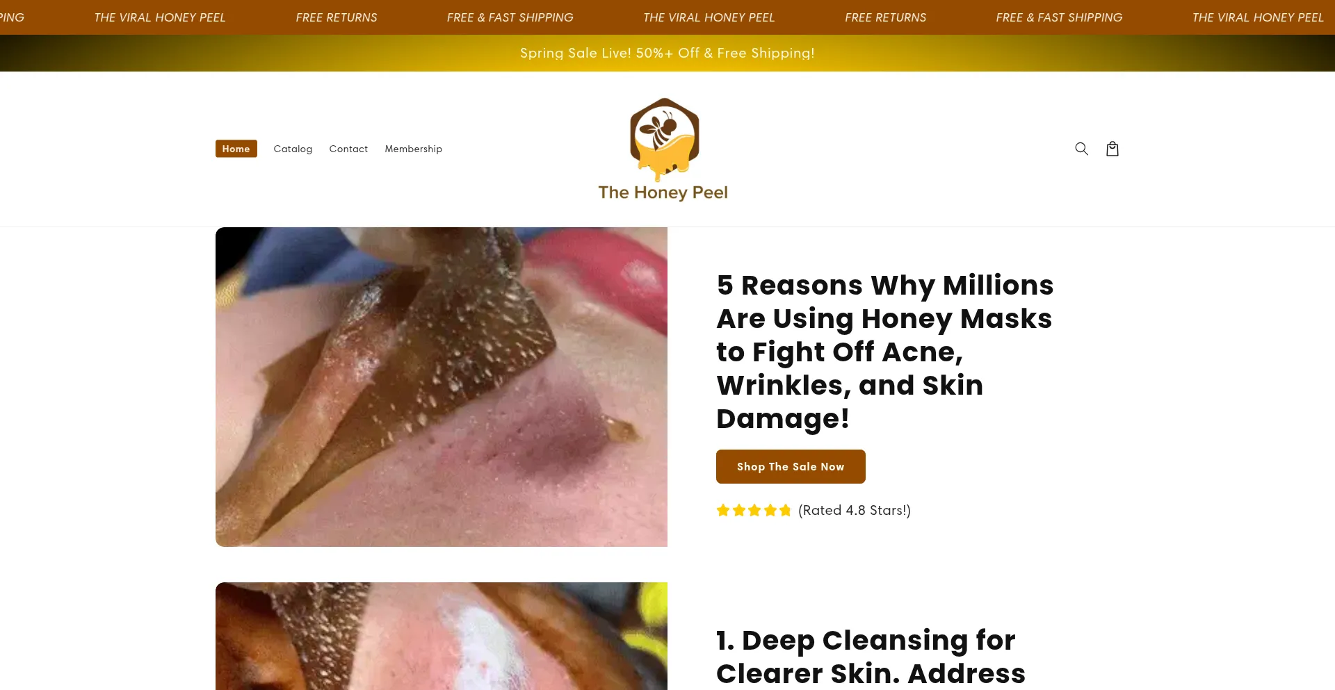 Thehoneypeel.com