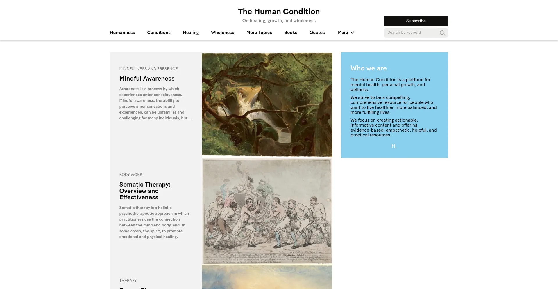 Thehumancondition.com