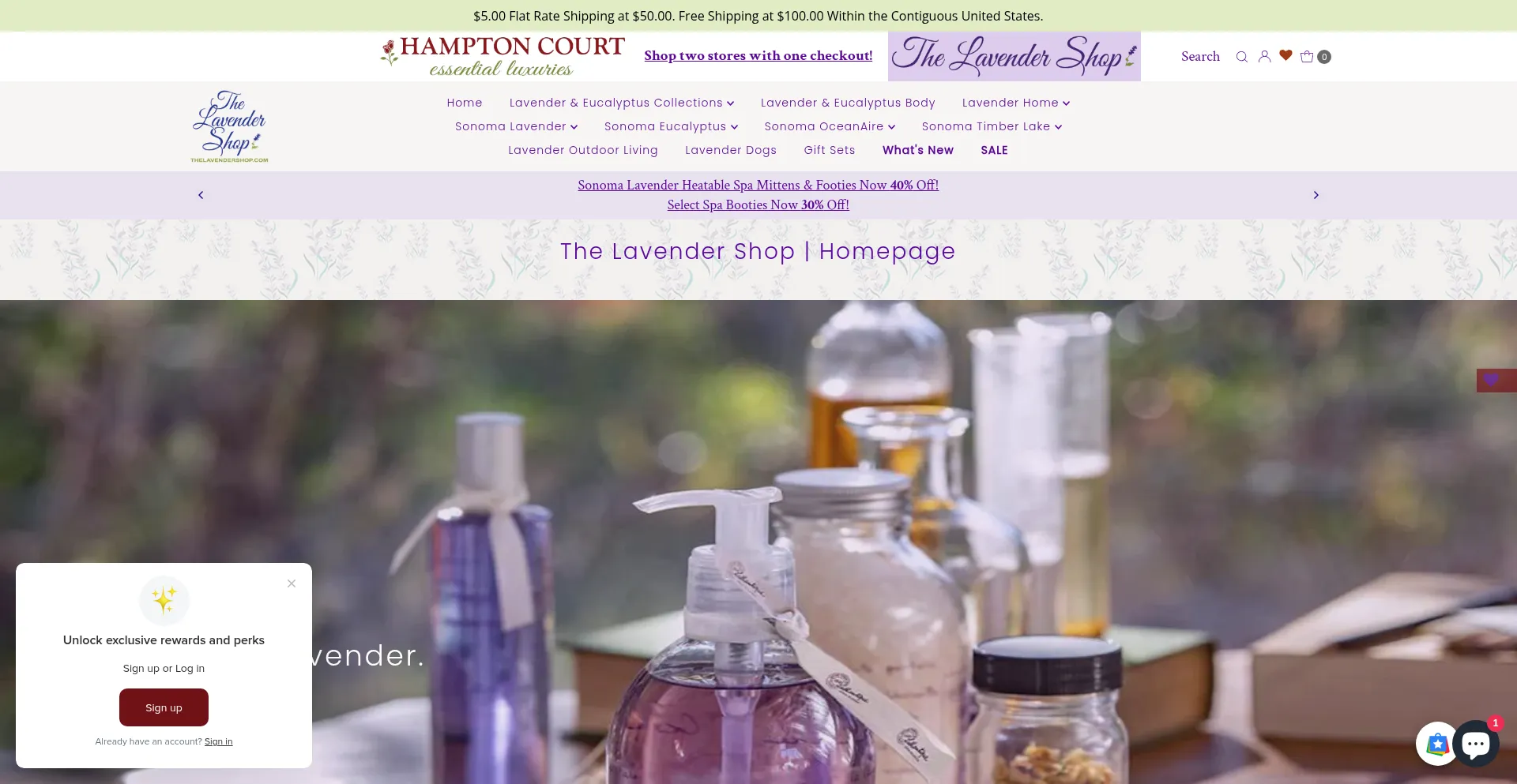 Thelavendershop.com