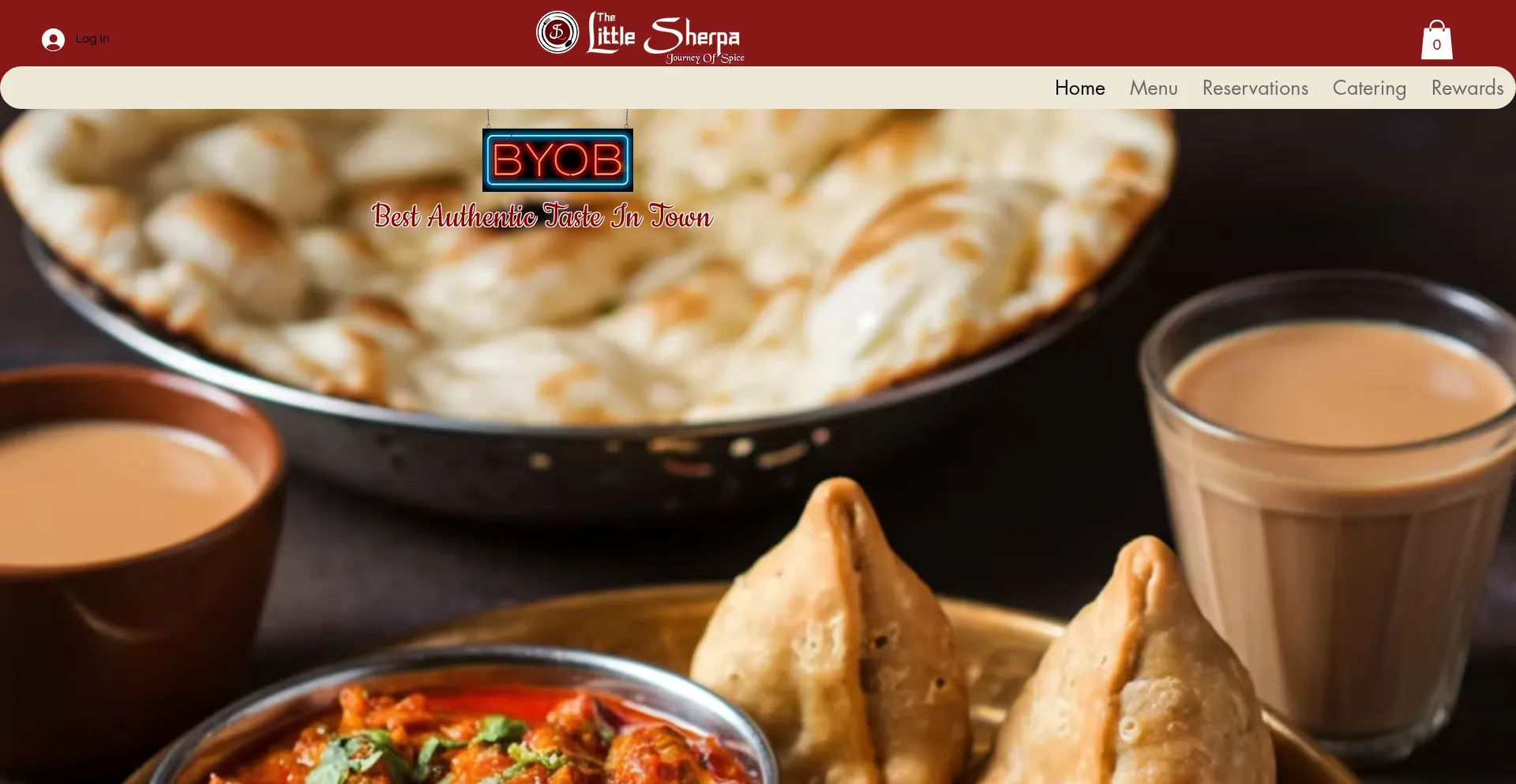 Website screenshot of Thelittlesherpa.com