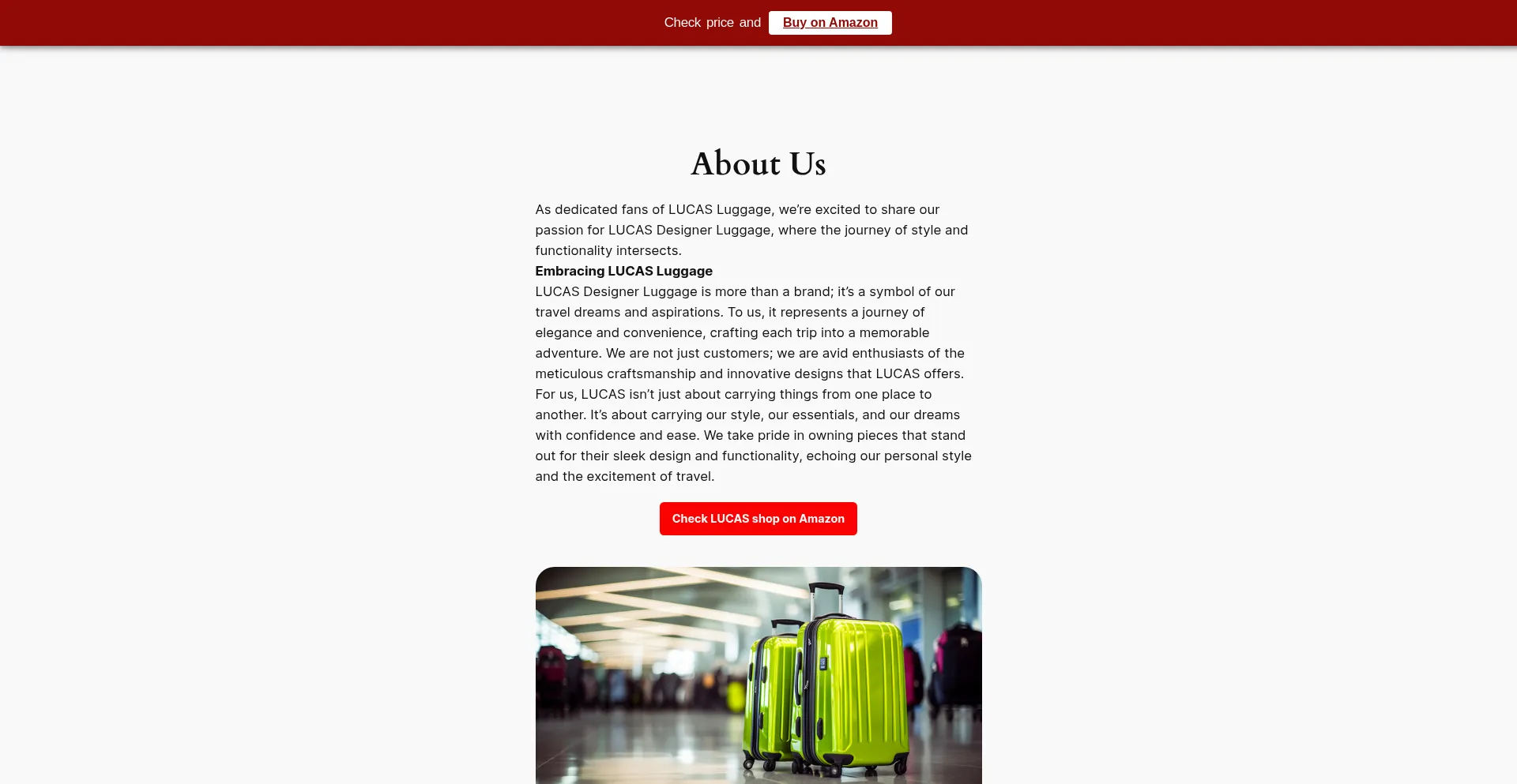 Thelucasluggage.com
